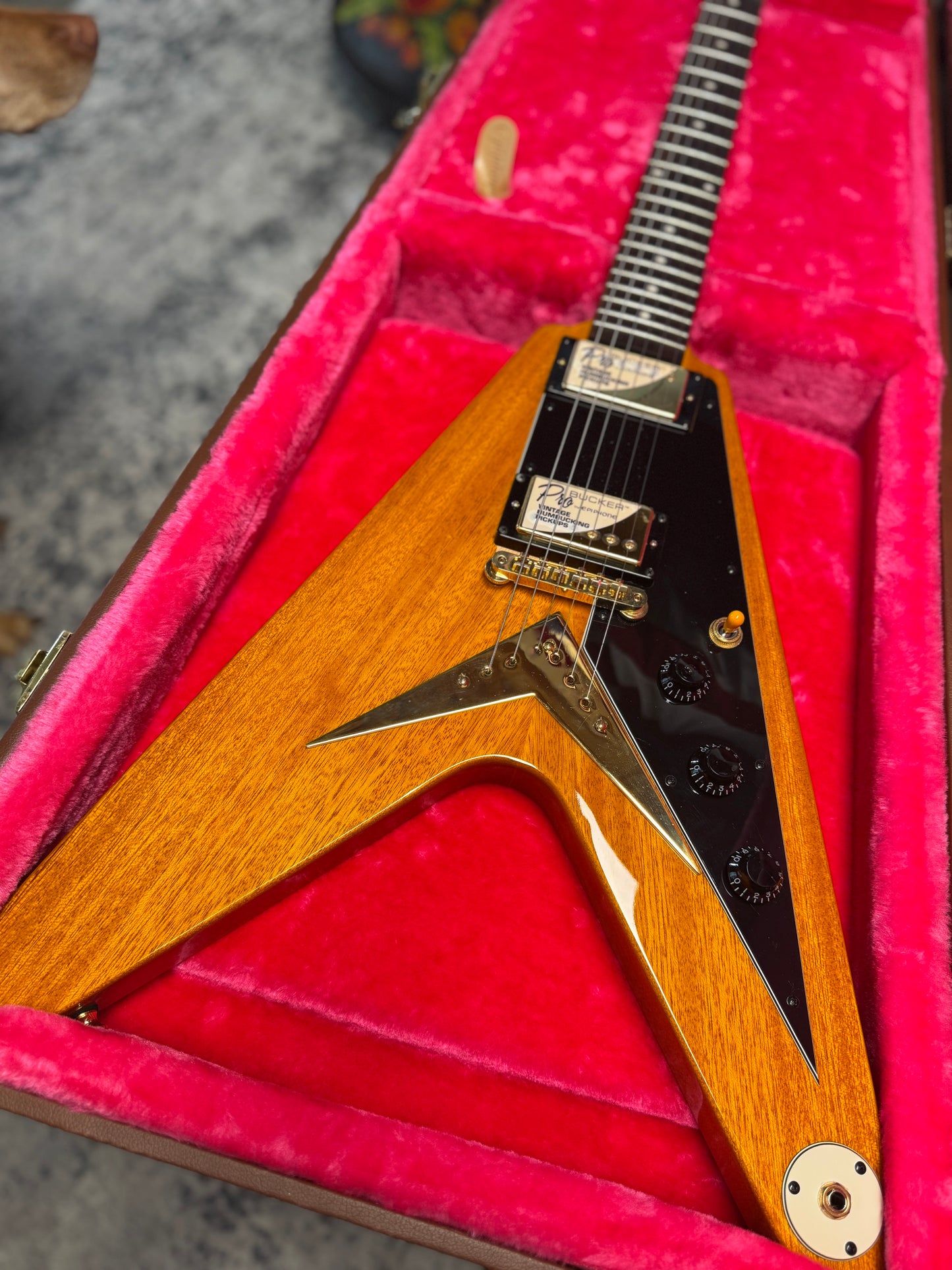 Epiphone Korina V Joe Bonamassa AMOS 1958 Signature