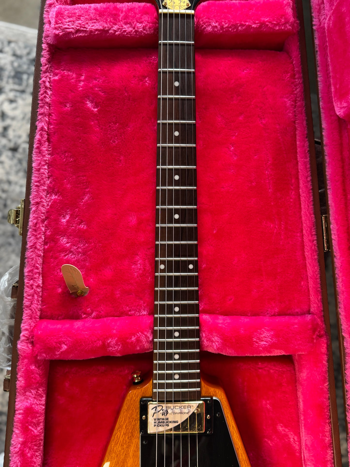 Epiphone Korina V Joe Bonamassa AMOS 1958 Signature