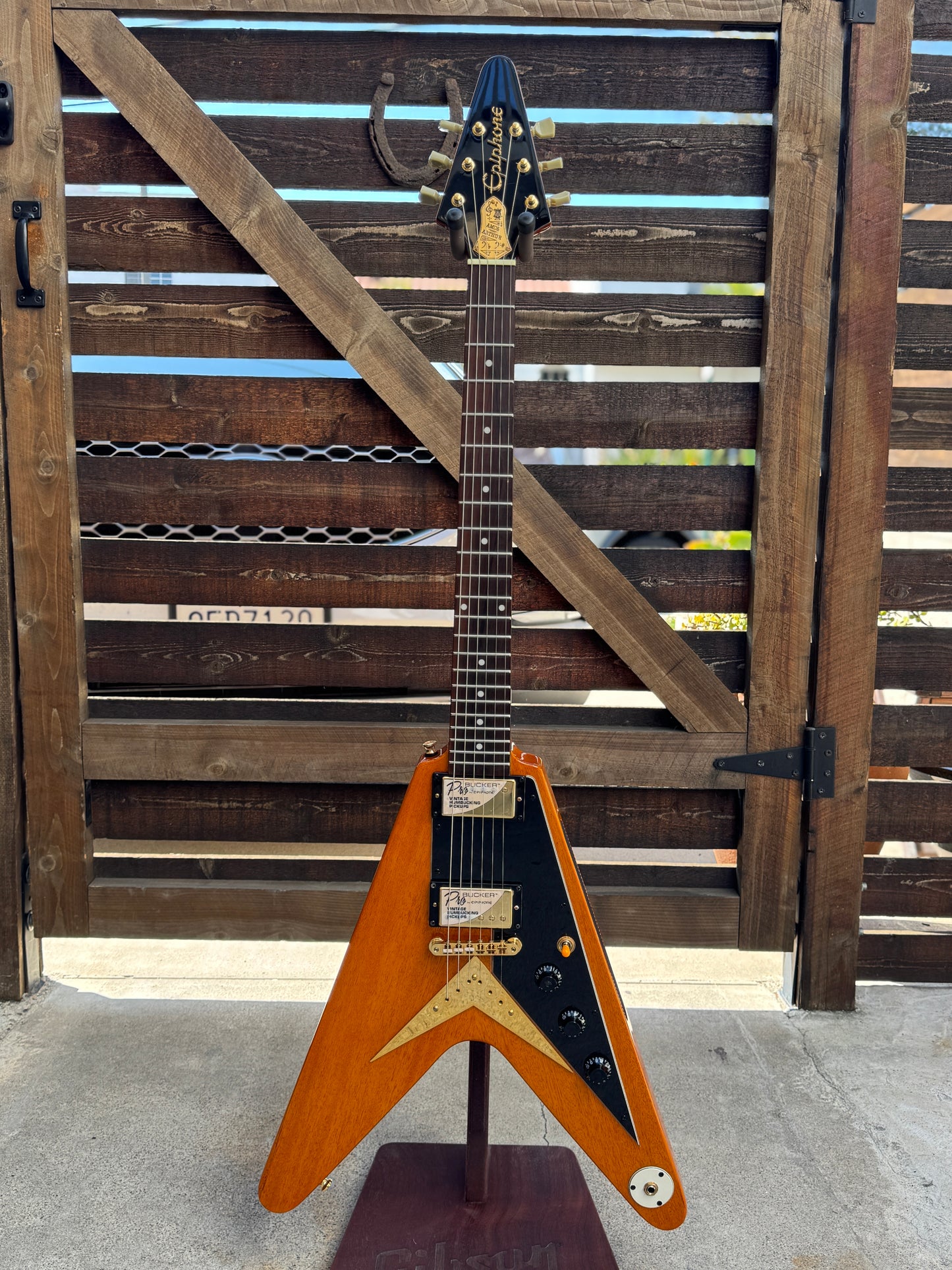 Epiphone Korina V Joe Bonamassa AMOS 1958 Signature