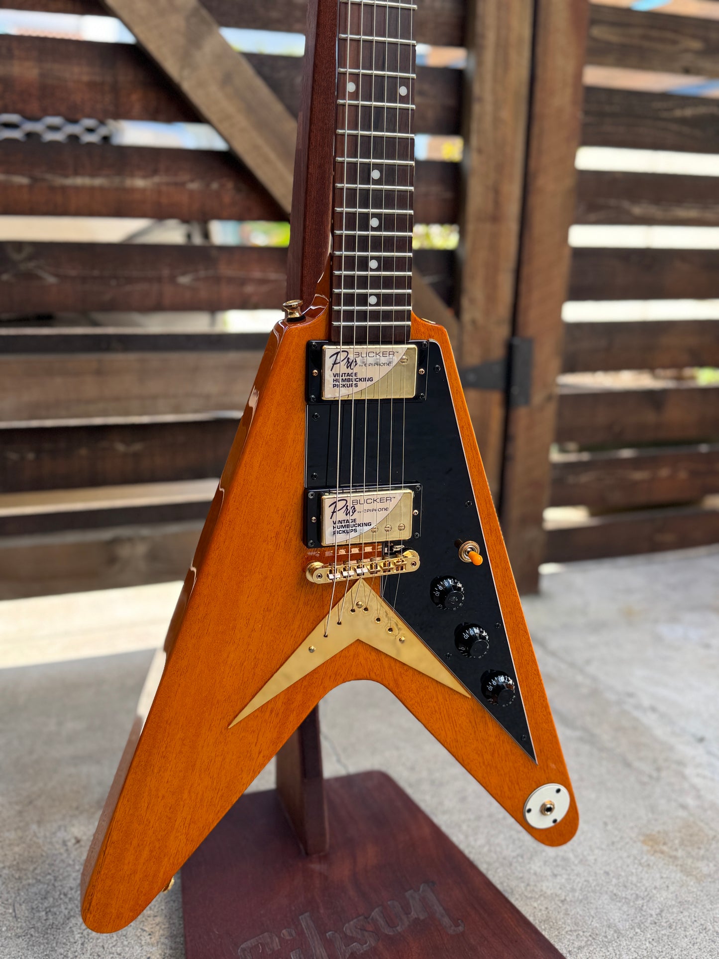 Epiphone Korina V Joe Bonamassa AMOS 1958 Signature