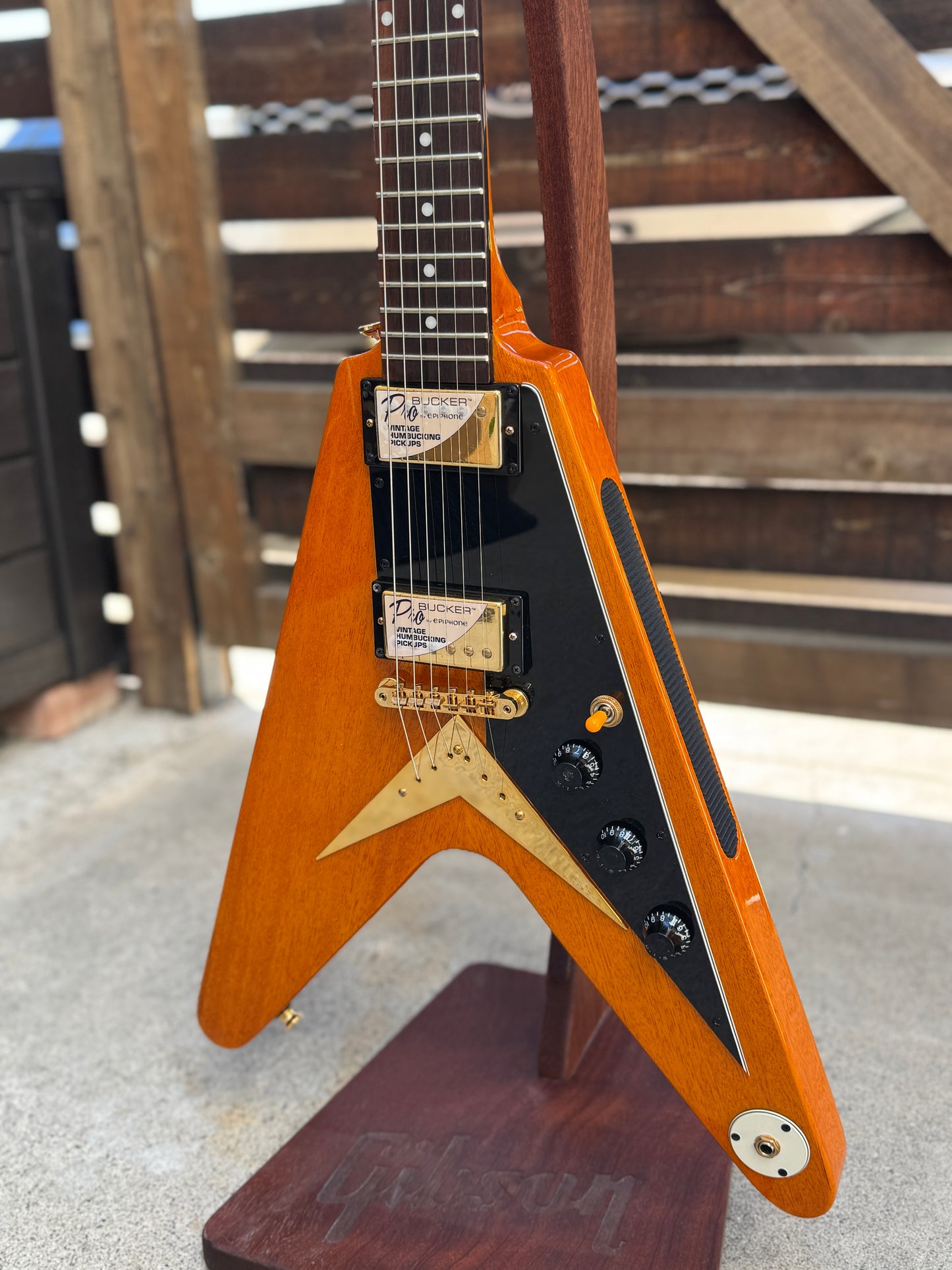 Epiphone Korina V Joe Bonamassa AMOS 1958 Signature