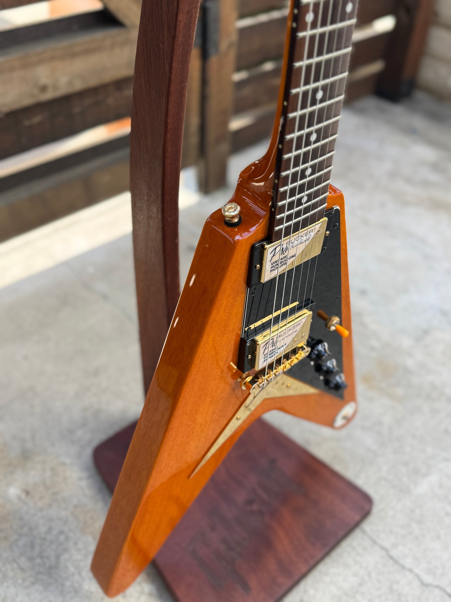 Epiphone Korina V Joe Bonamassa AMOS 1958 Signature