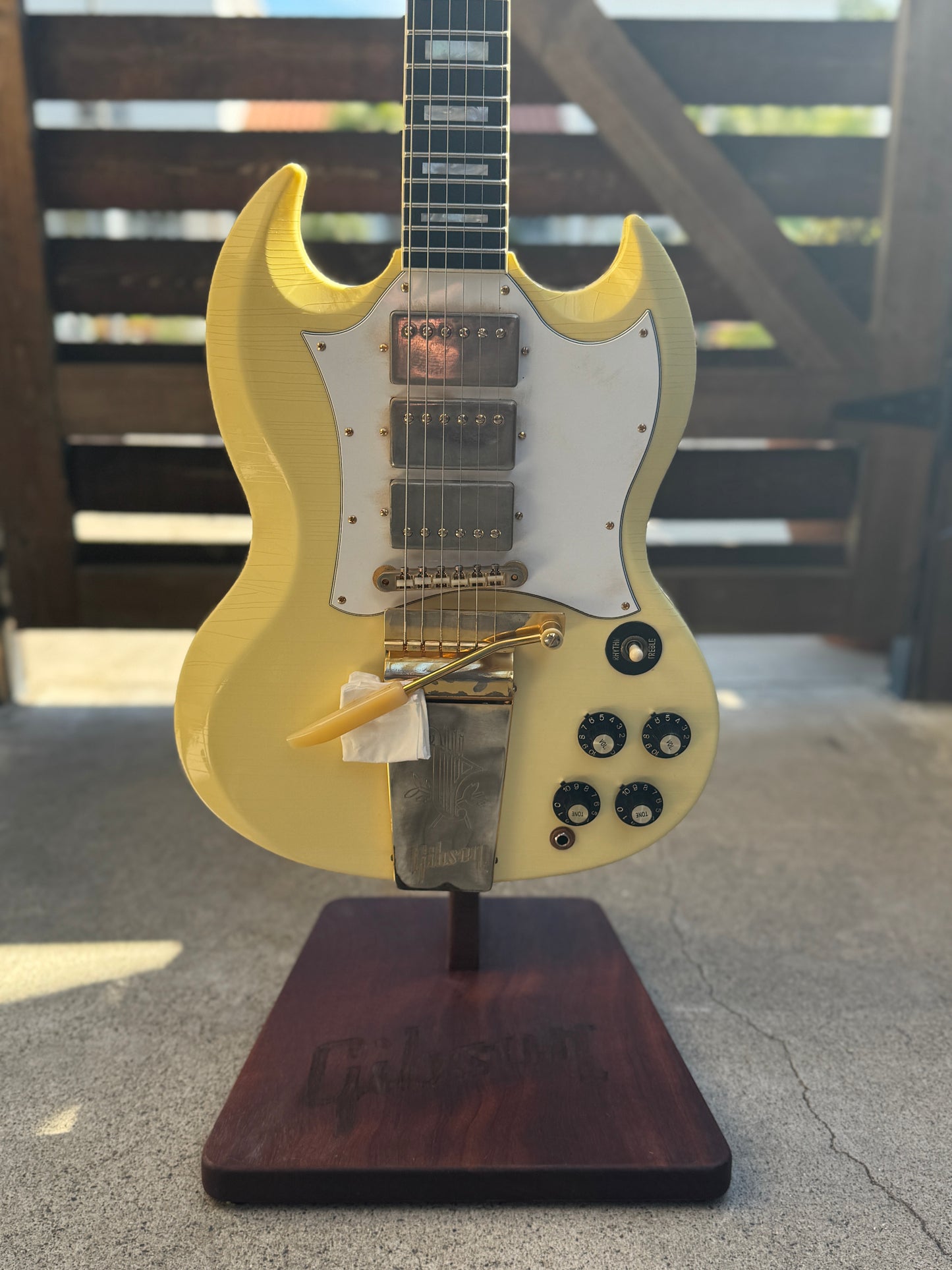 Jimi Hendrix 67 SG Gibson Custom Murphy Lab