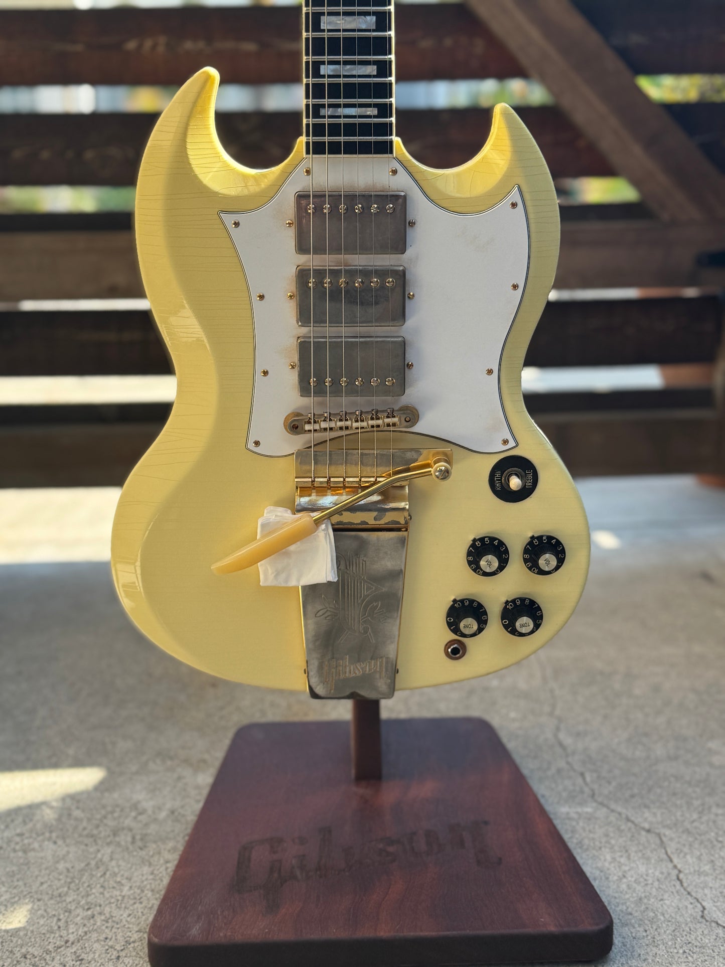 Jimi Hendrix 67 SG Gibson Custom Murphy Lab