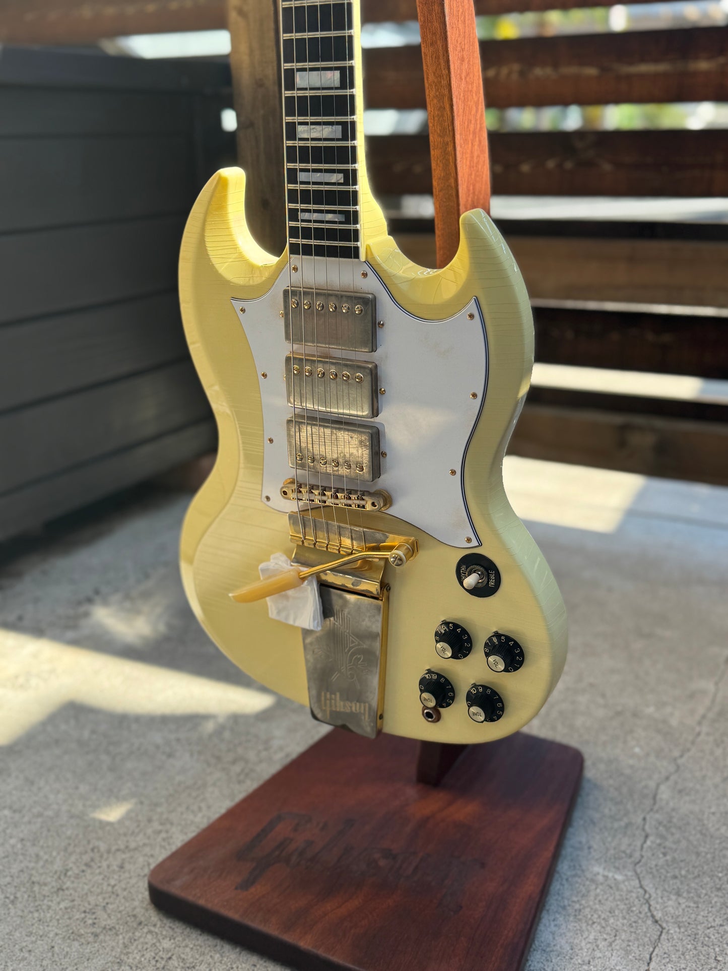 Jimi Hendrix 67 SG Gibson Custom Murphy Lab