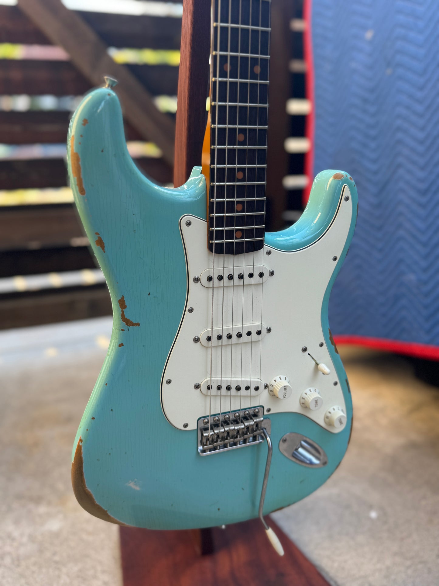 Fender Custom Shop '59 Stratocaster Heavy Relic in Daphne Blue