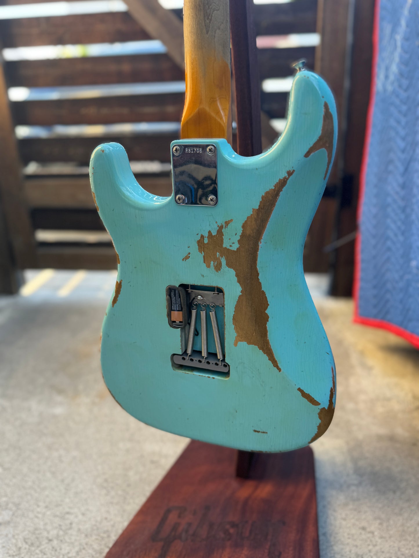 Fender Custom Shop '59 Stratocaster Heavy Relic in Daphne Blue