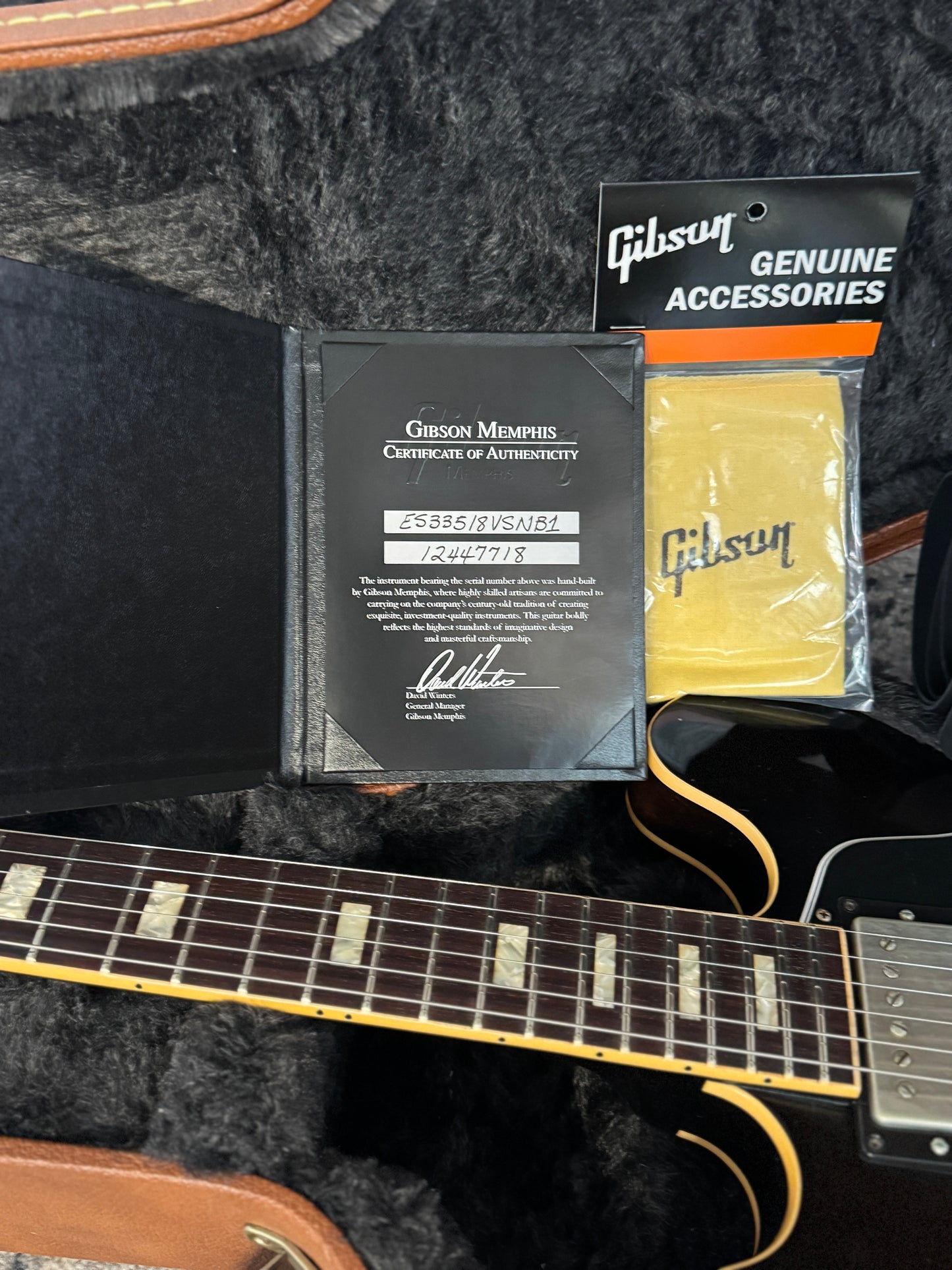 Gibson Memphis ES-335 Anchor Stud with Bigsby 2018 - Antique Vintage Sunburst VOS