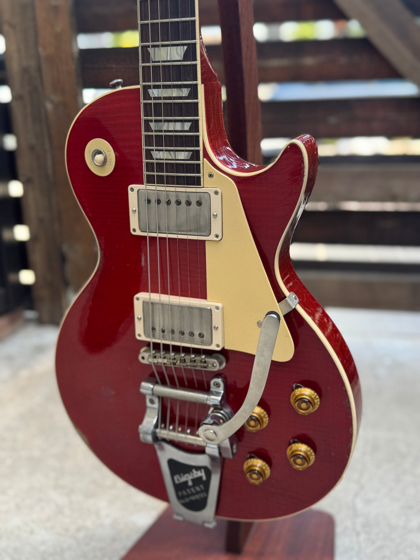 Gibson Custom Shop Murphy Lab '58 Les Paul Standard Reissue Heavy Aged Sweet Cherry Red