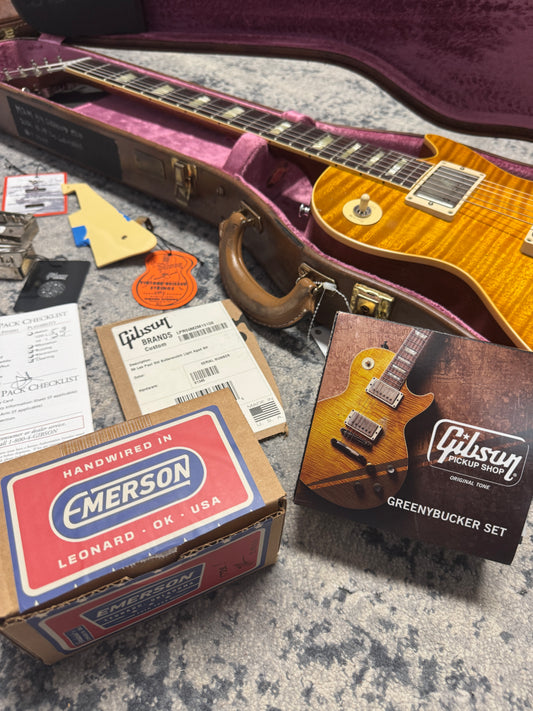 Gibson Les Paul Standard 59 Muprhy Lab Greeny Mod M2M