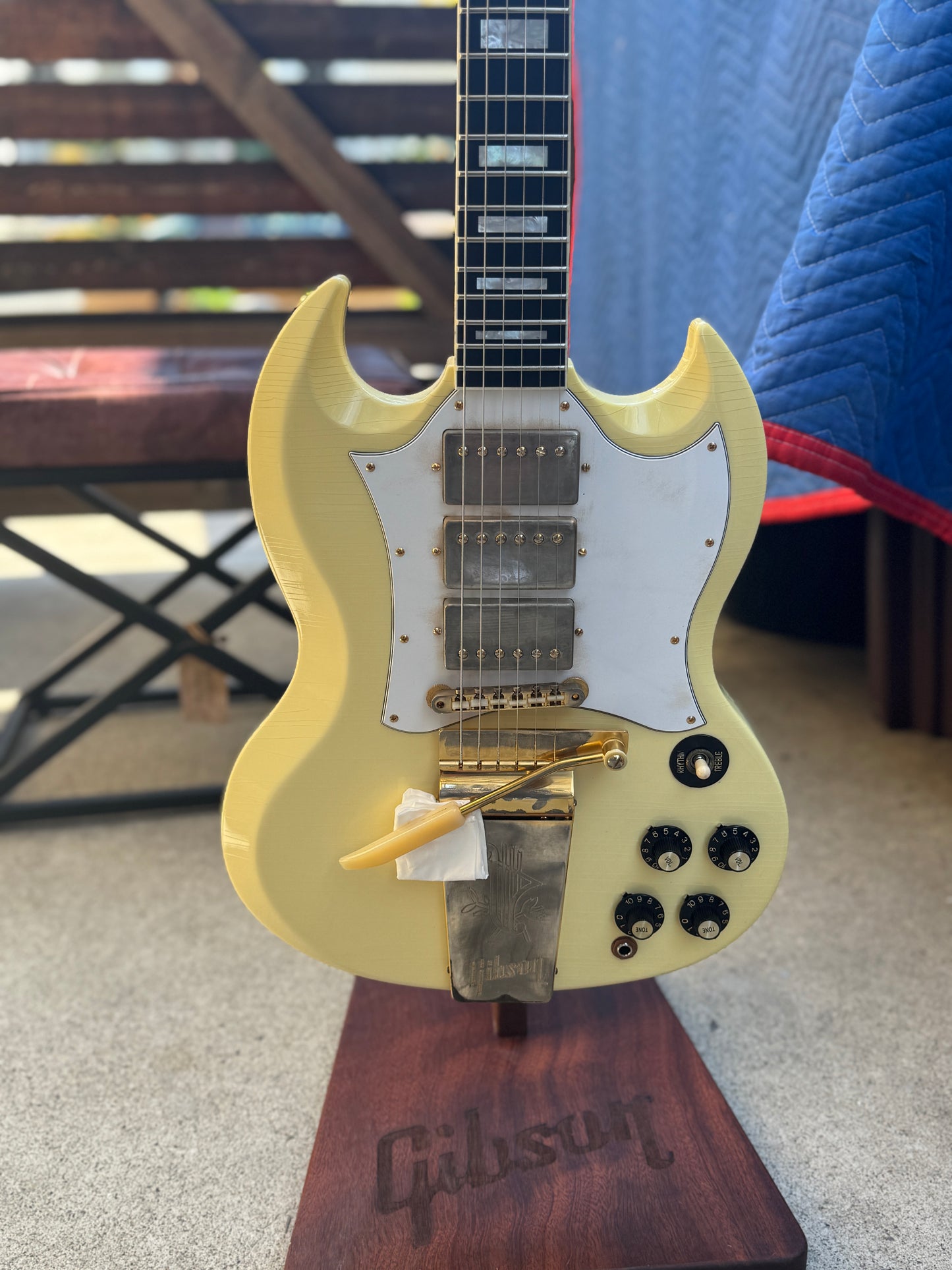 Jimi Hendrix 67 SG Gibson Custom Murphy Lab