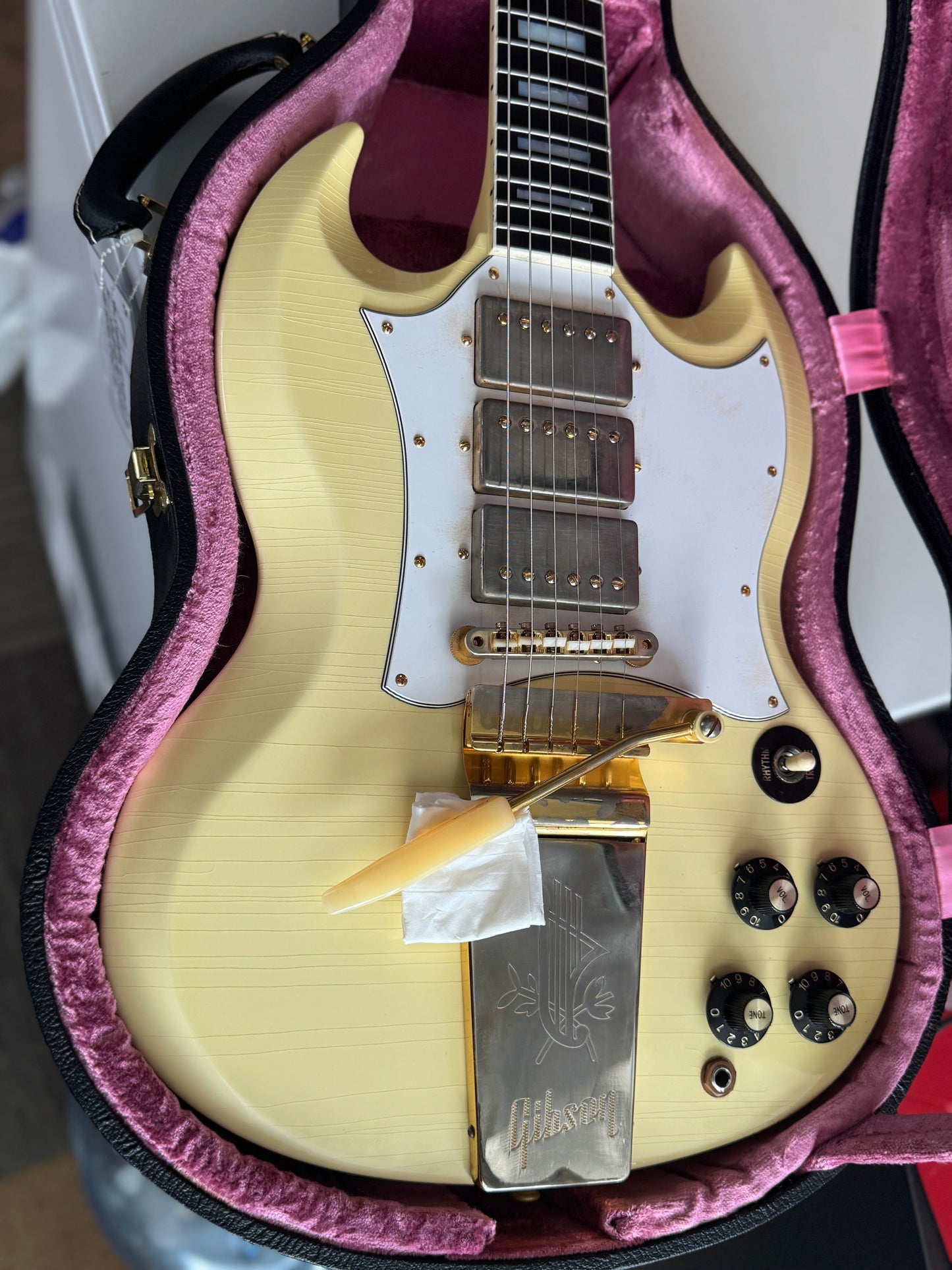 Jimi Hendrix 67 SG Gibson Custom Murphy Lab