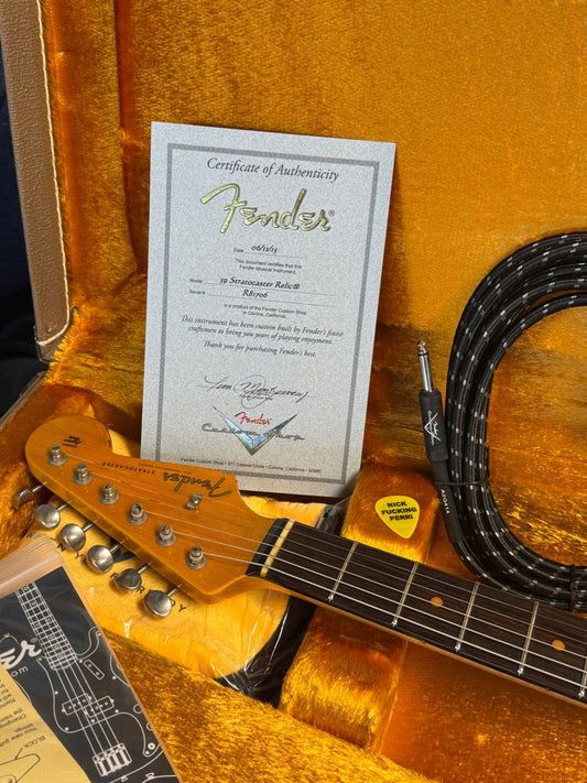 Fender Custom Shop '59 Stratocaster Heavy Relic in Daphne Blue