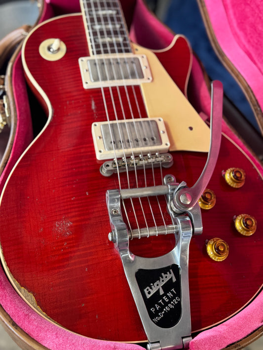 Gibson Custom Shop Murphy Lab '58 Les Paul Standard Reissue Heavy Aged Sweet Cherry Red