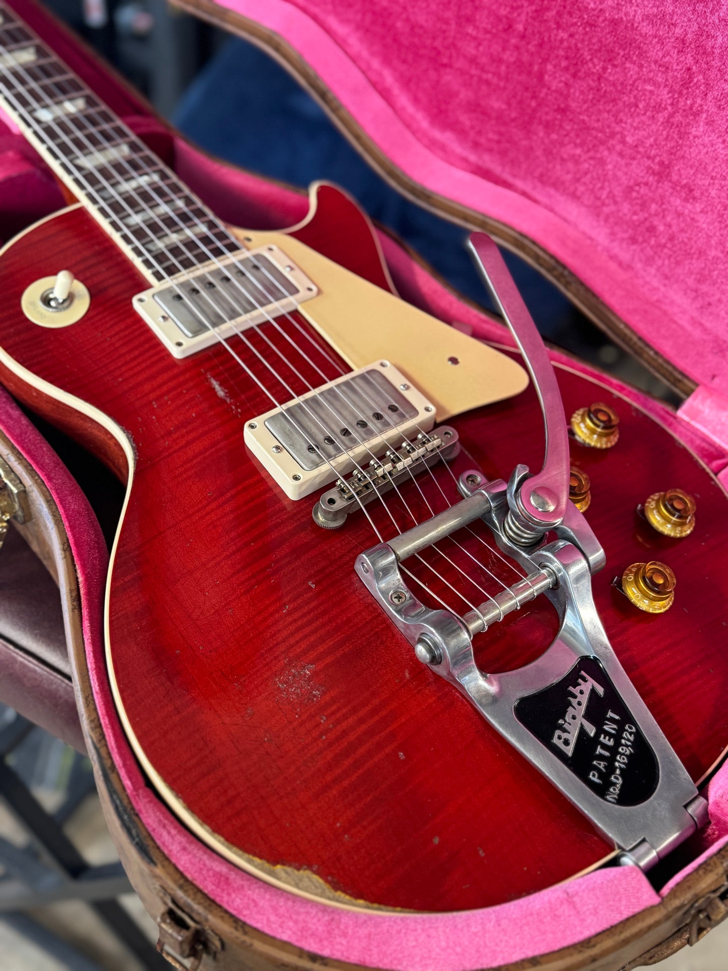 Gibson Custom Shop Murphy Lab '58 Les Paul Standard Reissue Heavy Aged Sweet Cherry Red