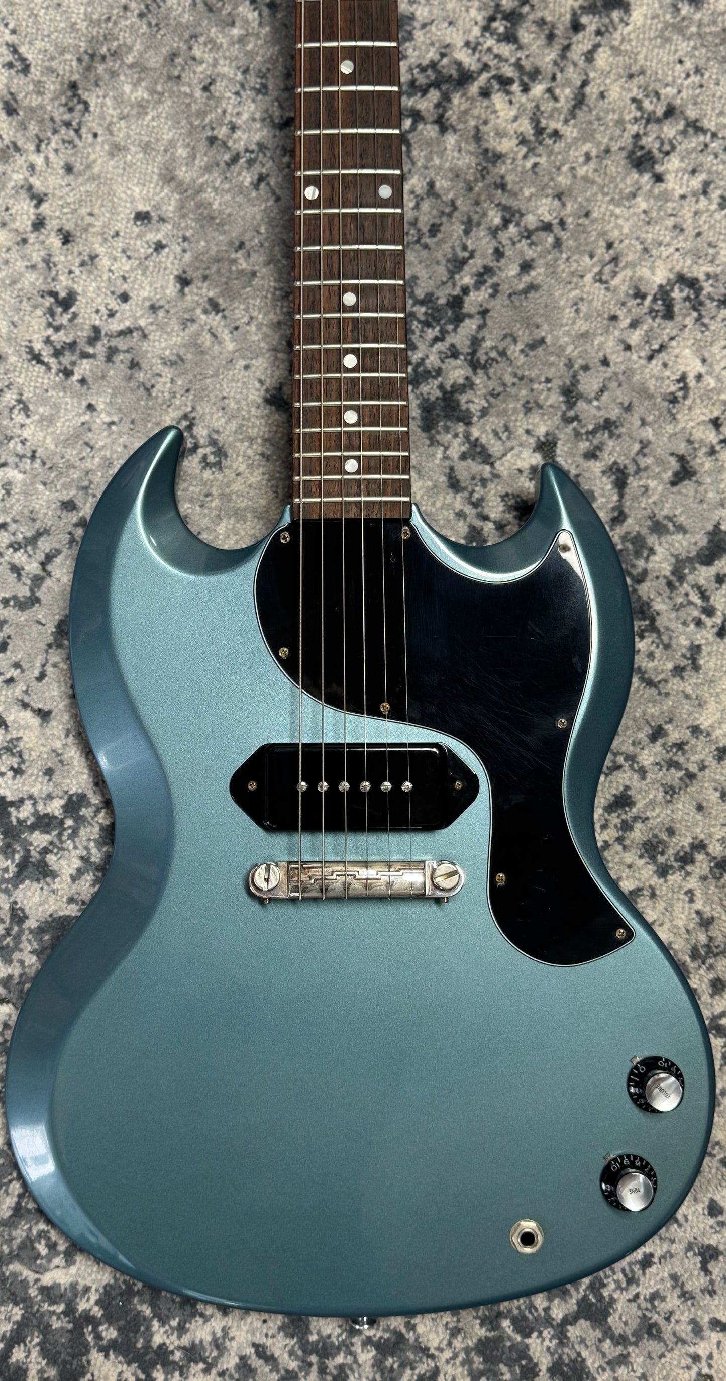 Gibson Custom Shop Special Order '63 SG Junior Antique Pelham Blue