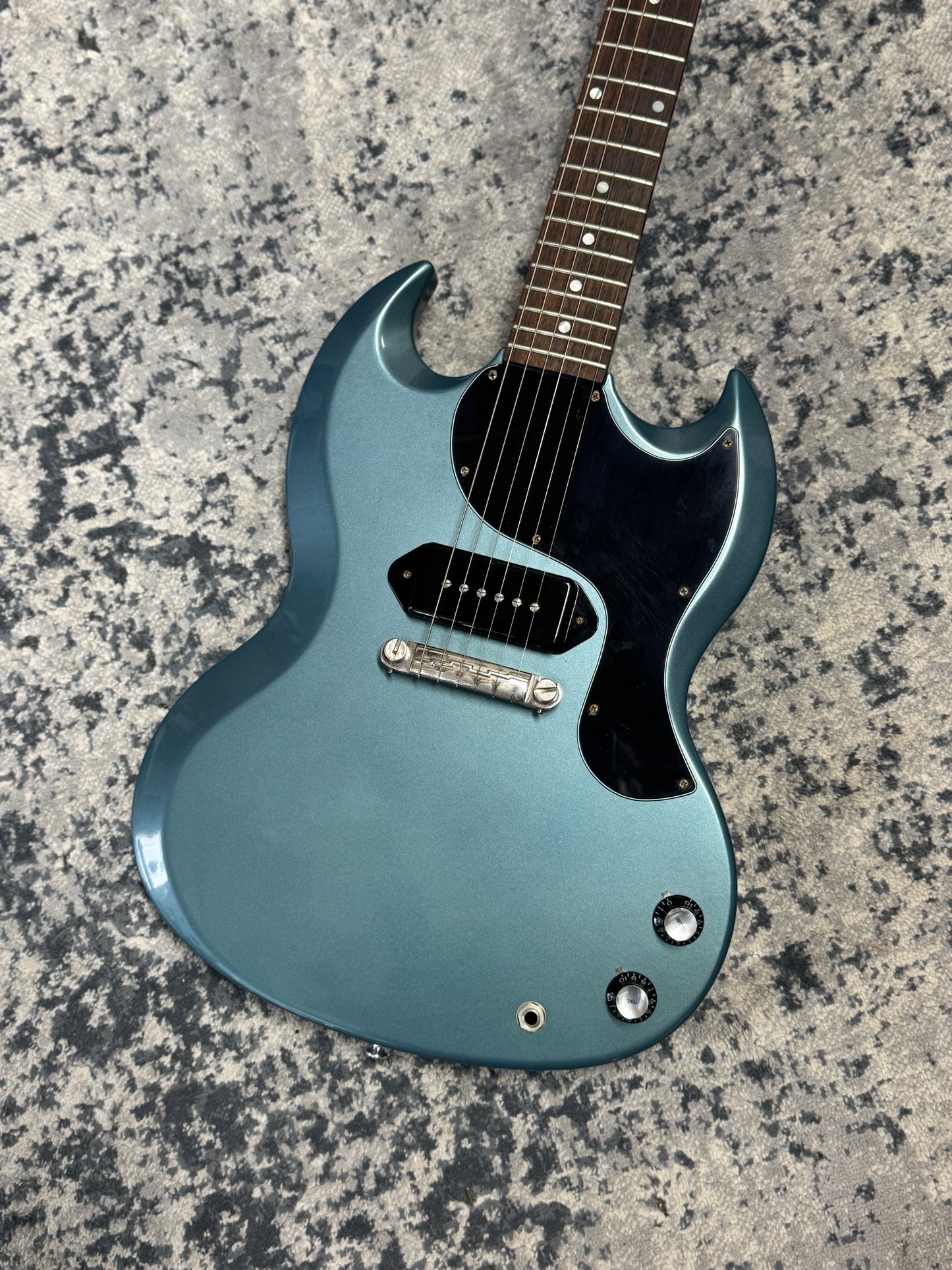 Gibson Custom Shop Special Order '63 SG Junior Antique Pelham Blue
