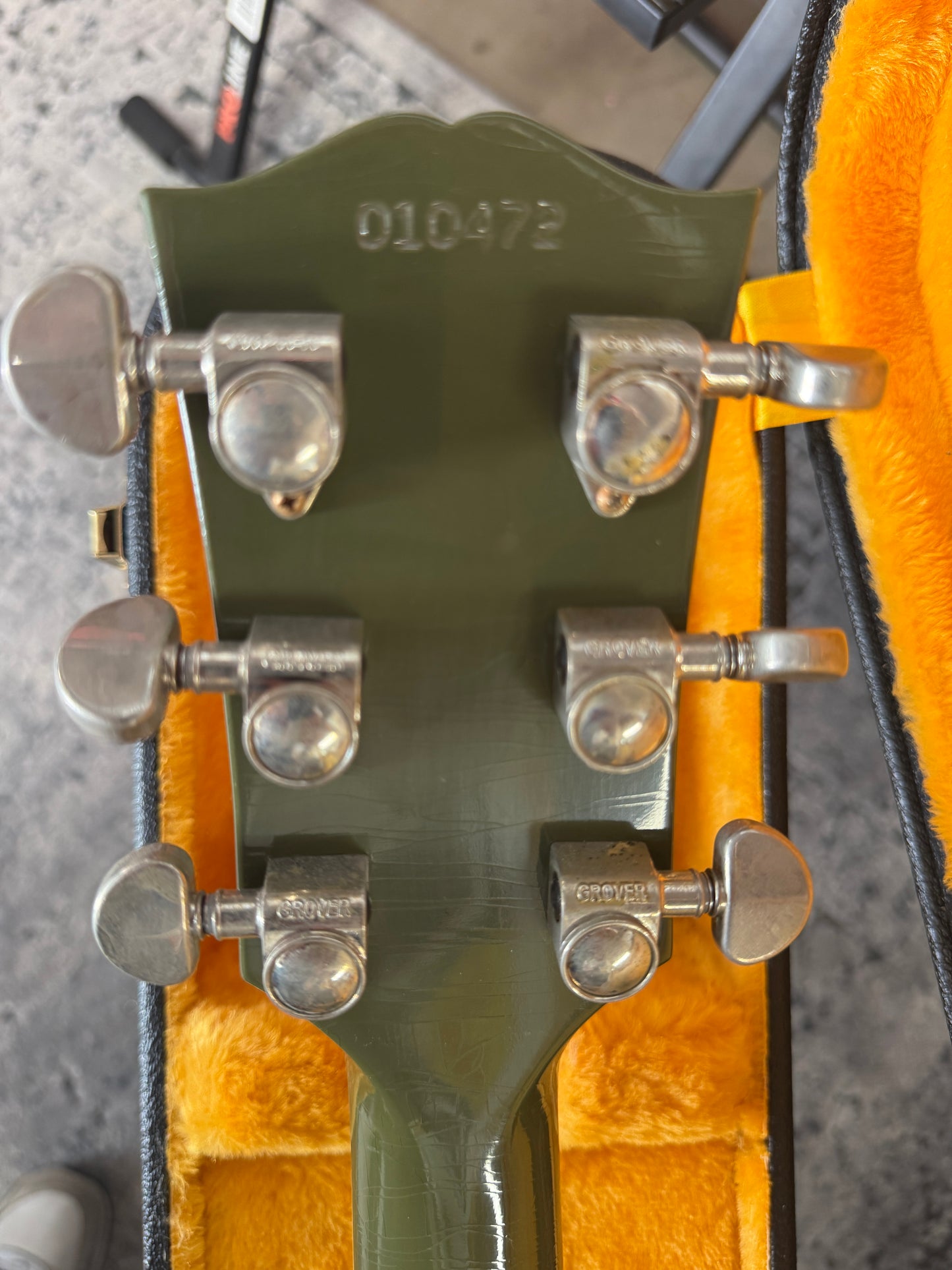 Gibson Custom Shop 1961 SG Les Paul Standard "CME Spec" Antique Olive Drab Ultra Light Aged