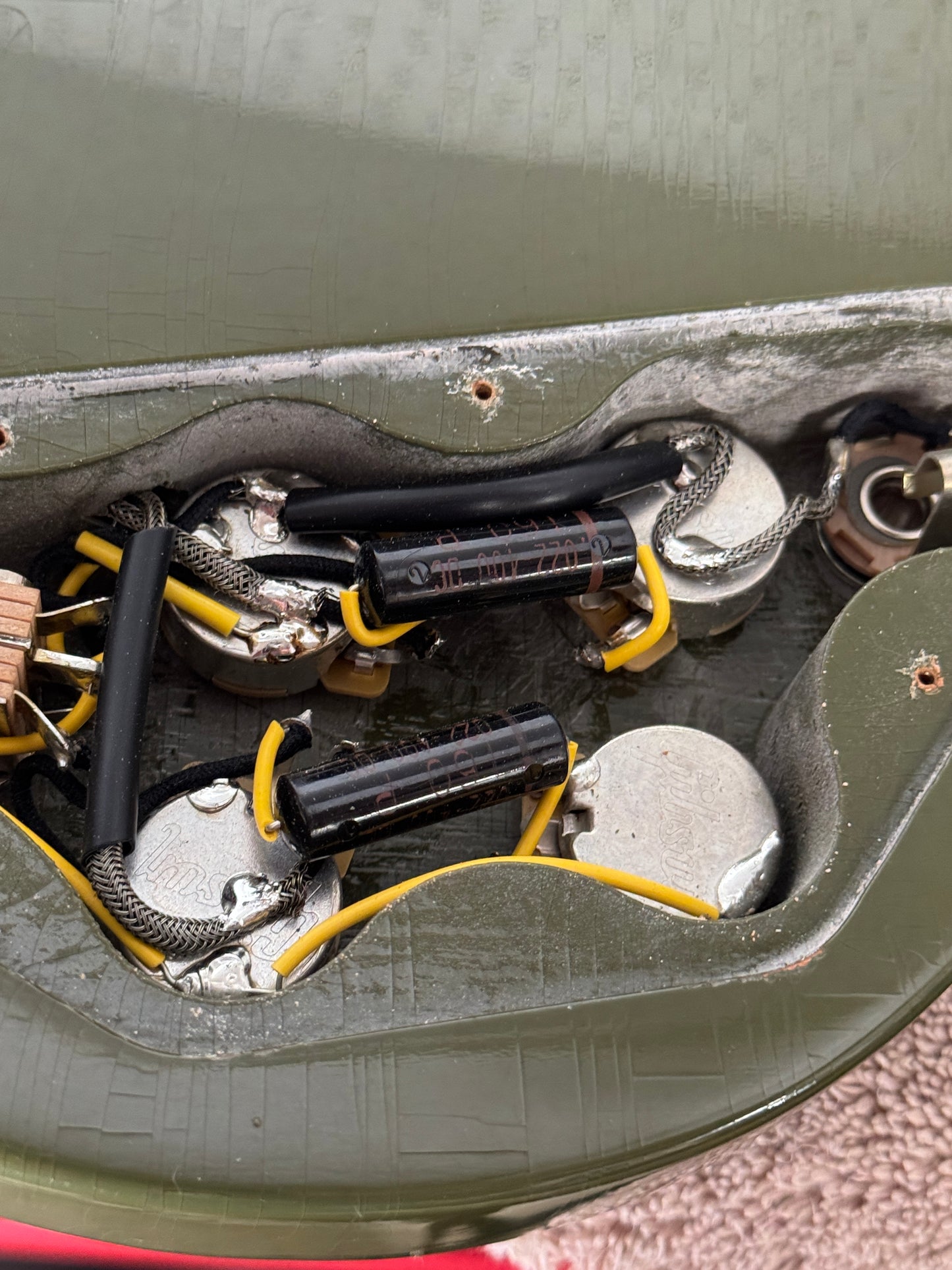 Gibson Custom Shop 1961 SG Les Paul Standard "CME Spec" Antique Olive Drab Ultra Light Aged