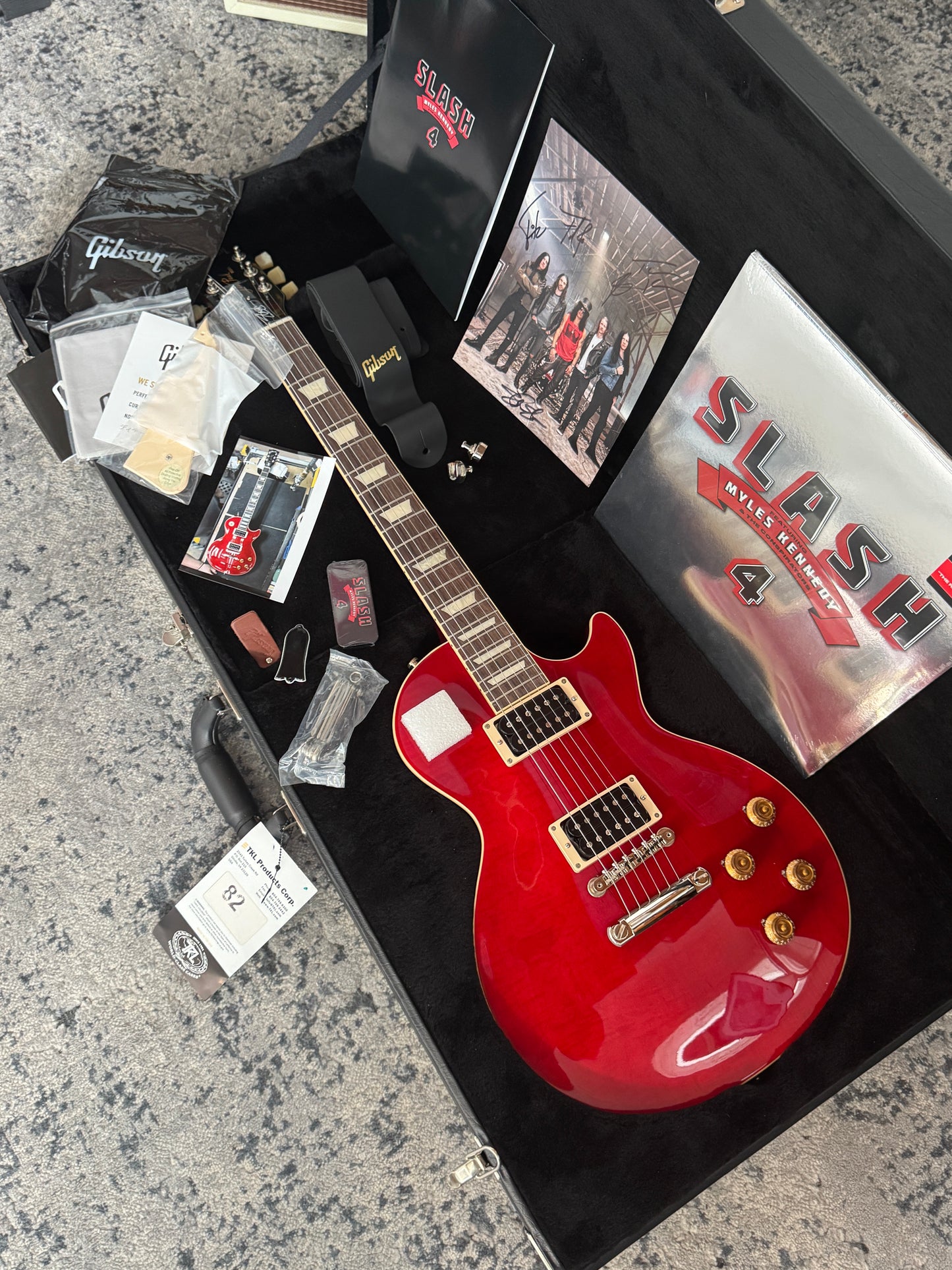 Gibson SLASH Signature Les Paul Standard Limited 4 Album 2022 - Translucent Cherry