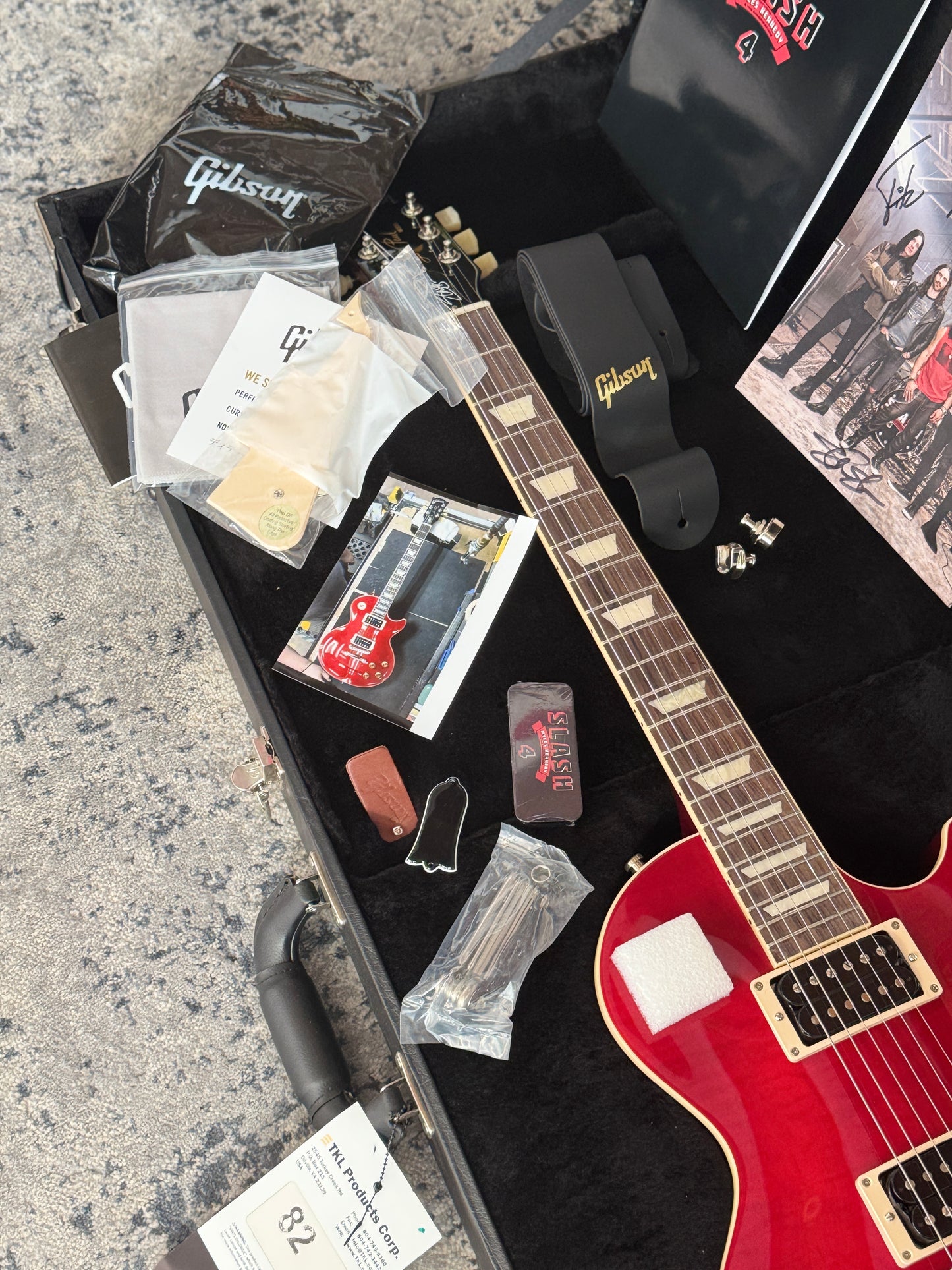 Gibson SLASH Signature Les Paul Standard Limited 4 Album 2022 - Translucent Cherry