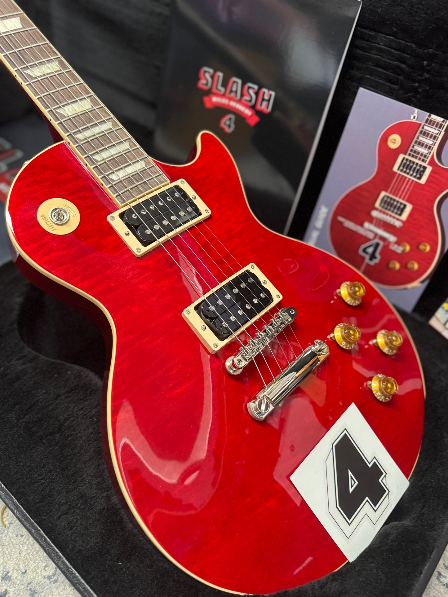 Gibson SLASH Signature Les Paul Standard Limited 4 Album 2022 - Translucent Cherry