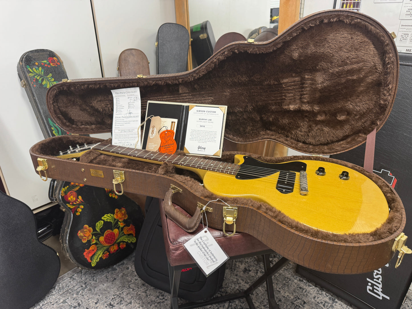 Gibson Custom Shop Murphy Lab '57 Les Paul Junior Reissue Ultra Light Aged