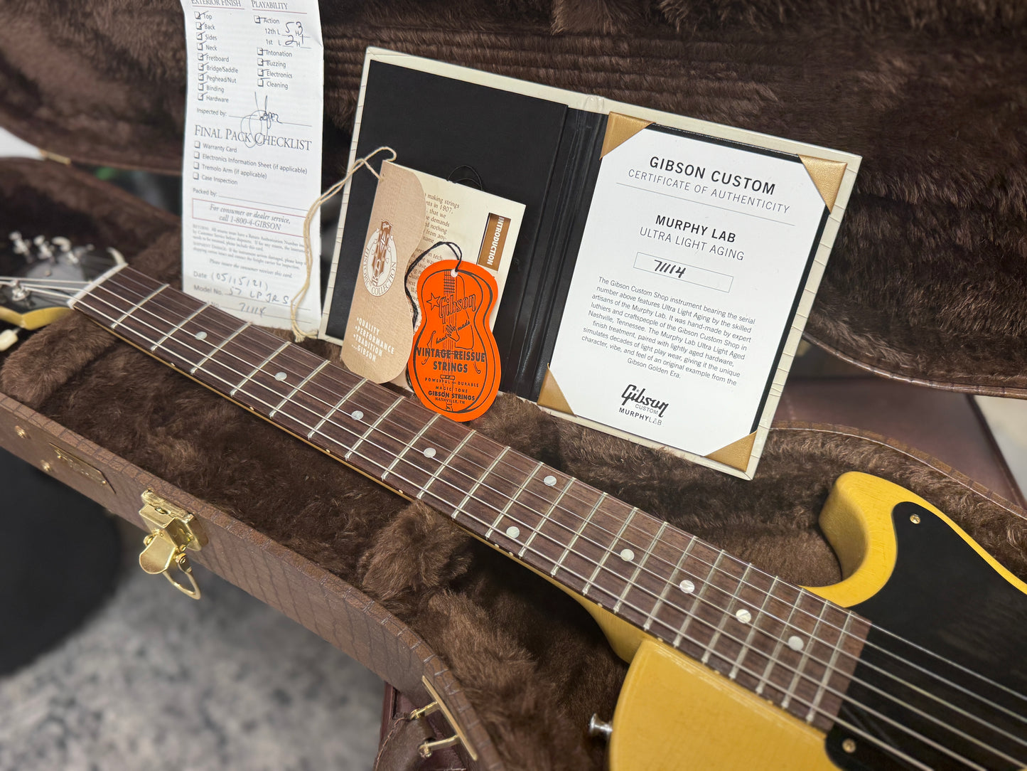 Gibson Custom Shop Murphy Lab '57 Les Paul Junior Reissue Ultra Light Aged