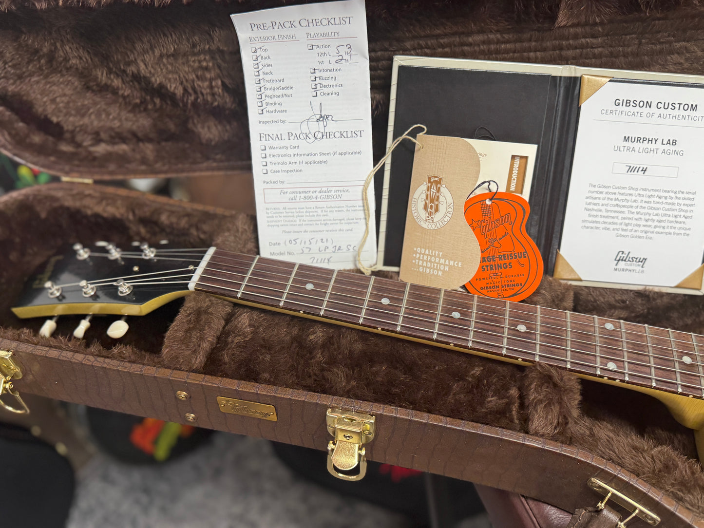 Gibson Custom Shop Murphy Lab '57 Les Paul Junior Reissue Ultra Light Aged