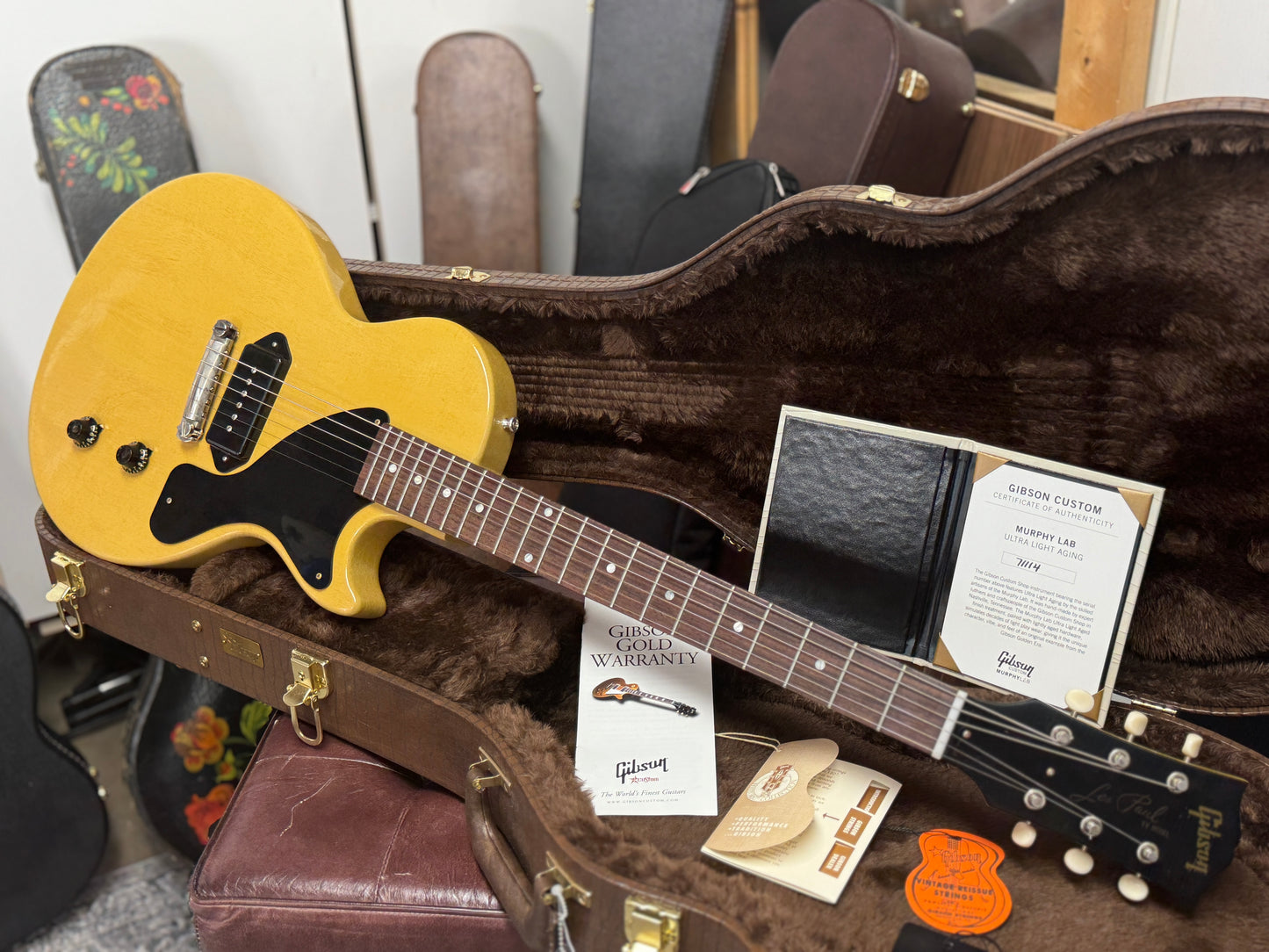 Gibson Custom Shop Murphy Lab '57 Les Paul Junior Reissue Ultra Light Aged