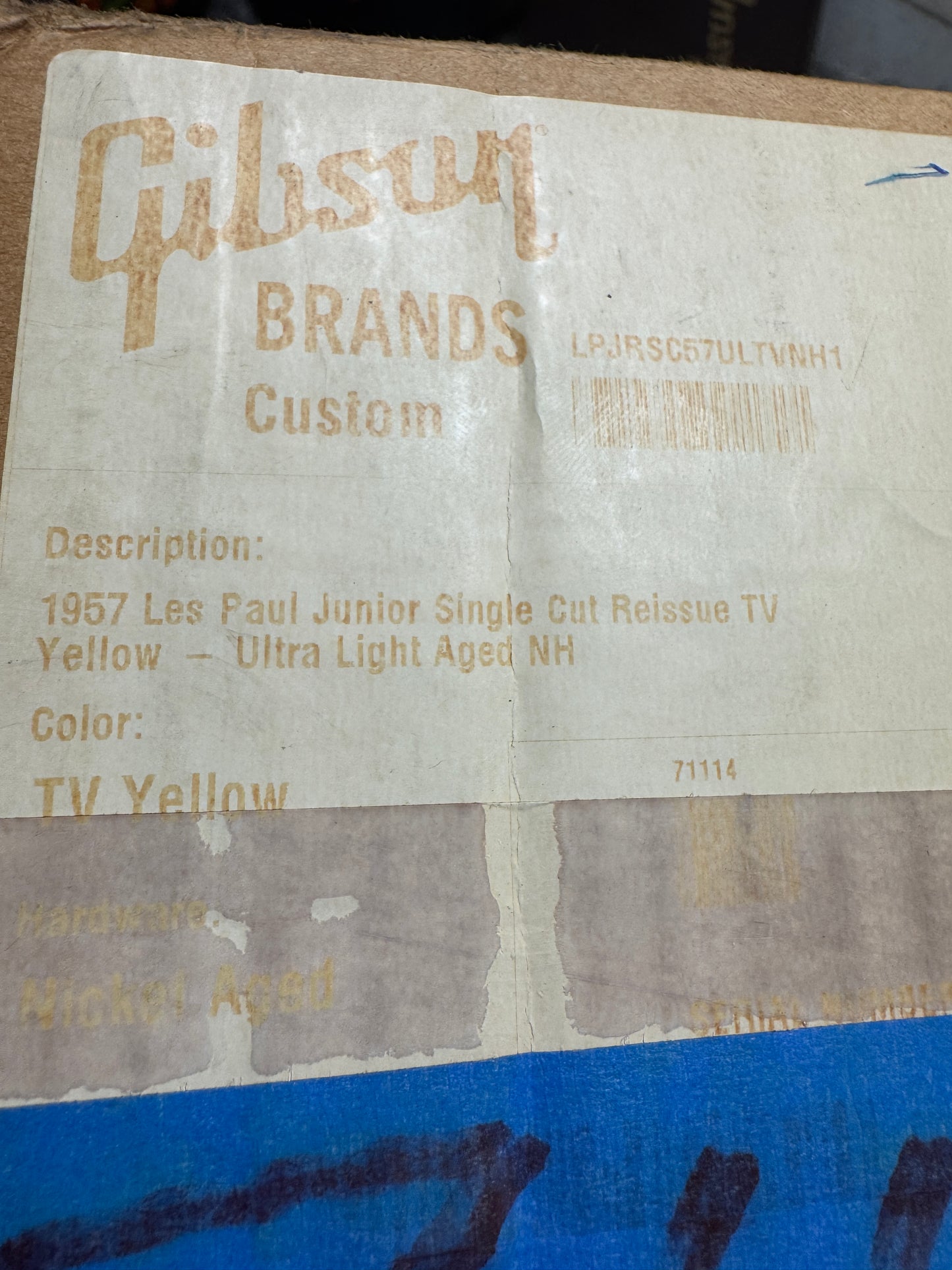 Gibson Custom Shop Murphy Lab '57 Les Paul Junior Reissue Ultra Light Aged