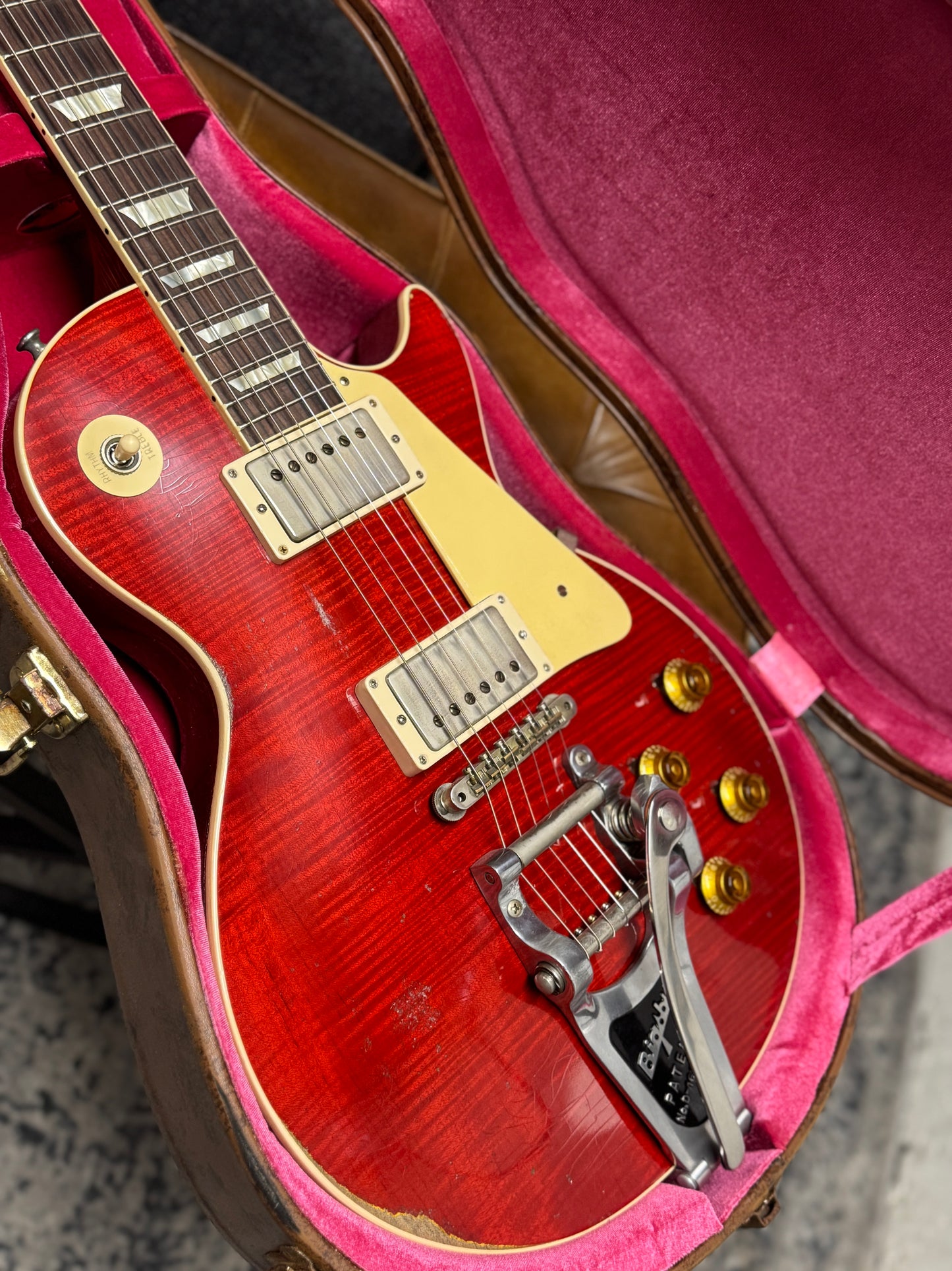 Gibson Custom Shop Murphy Lab '58 Les Paul Standard Reissue Heavy Aged Sweet Cherry Red