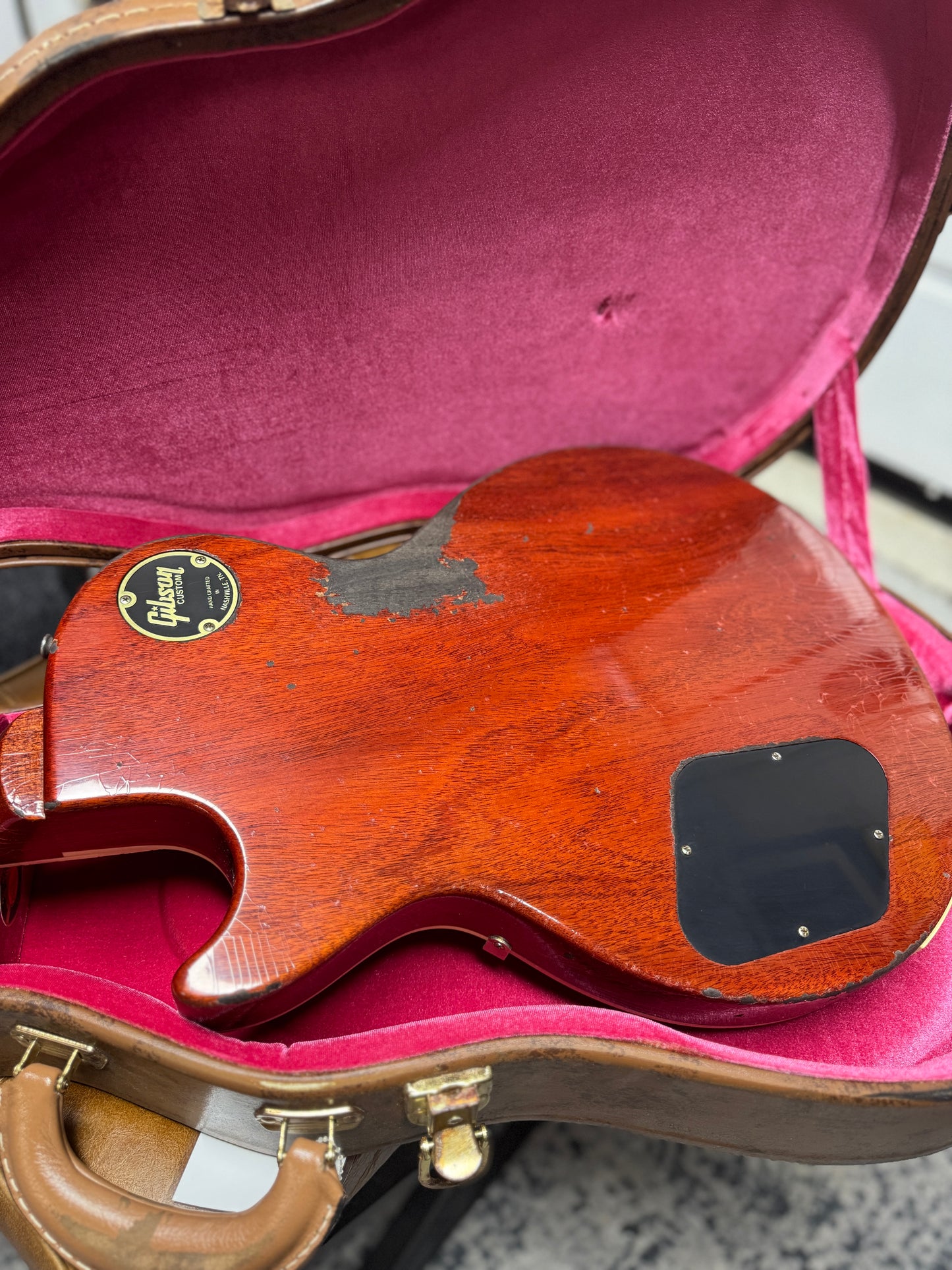 Gibson Custom Shop Murphy Lab '58 Les Paul Standard Reissue Heavy Aged Sweet Cherry Red