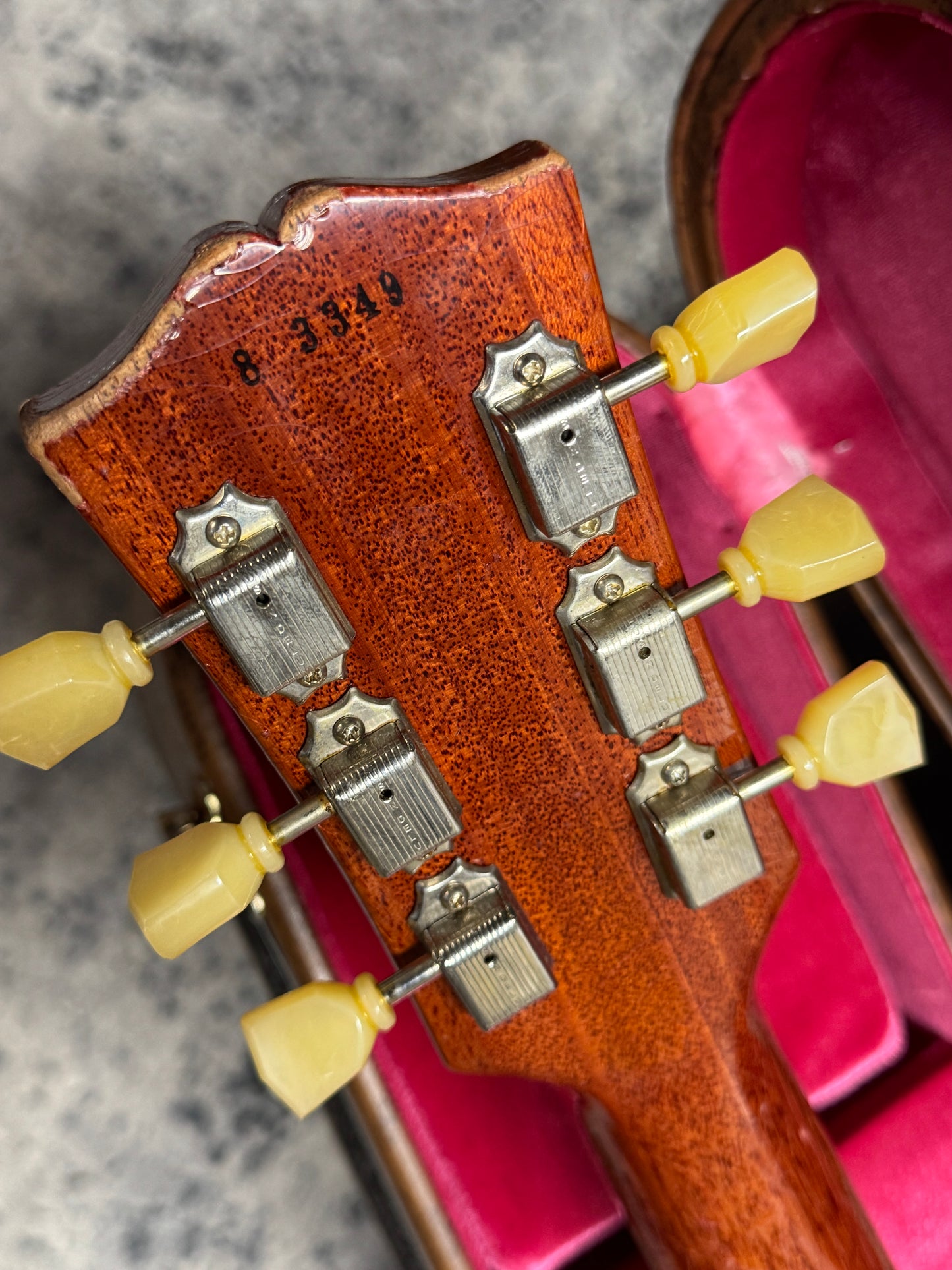 Gibson Custom Shop Murphy Lab '58 Les Paul Standard Reissue Heavy Aged Sweet Cherry Red