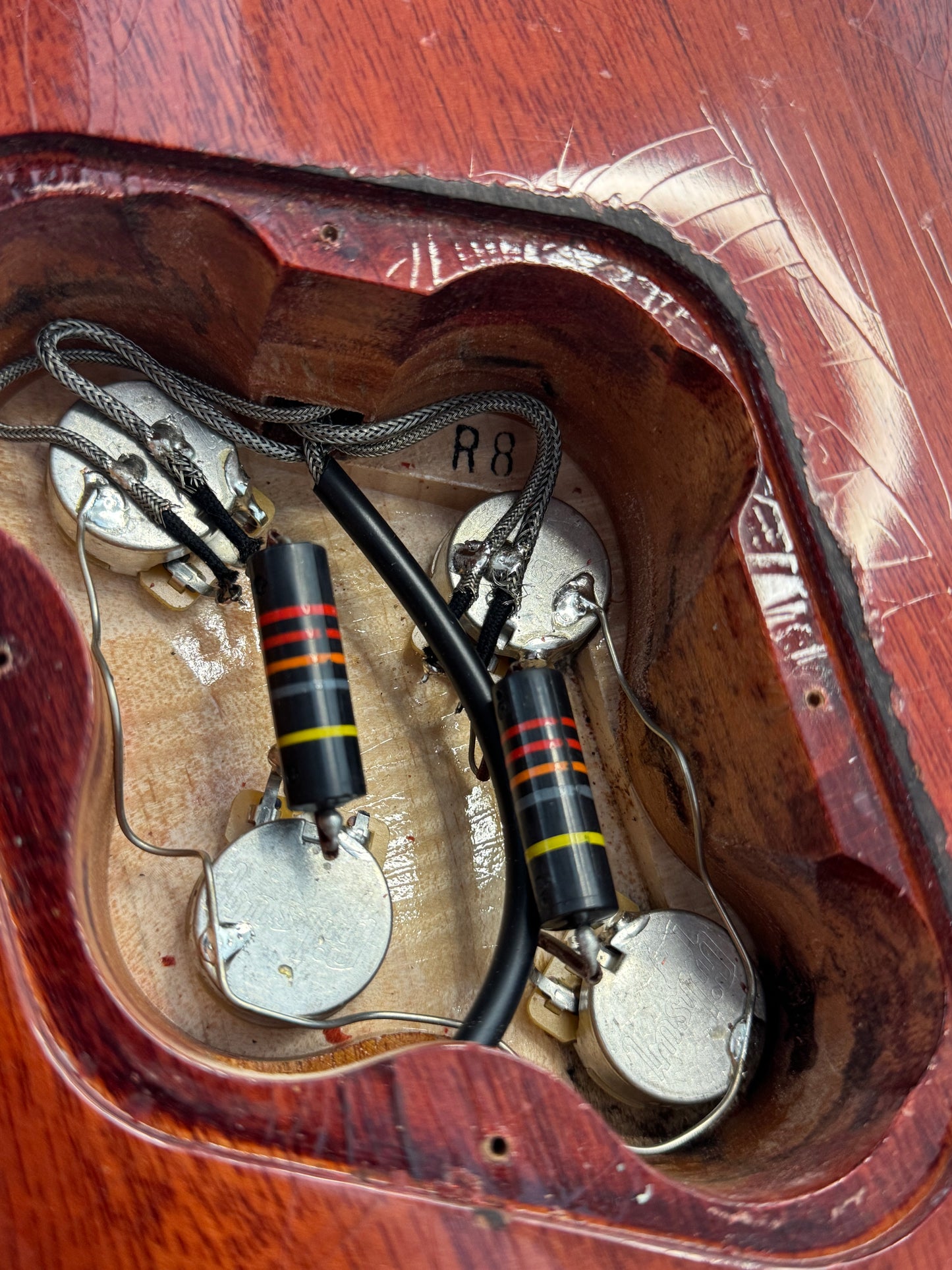 Gibson Custom Shop Murphy Lab '58 Les Paul Standard Reissue Heavy Aged Sweet Cherry Red