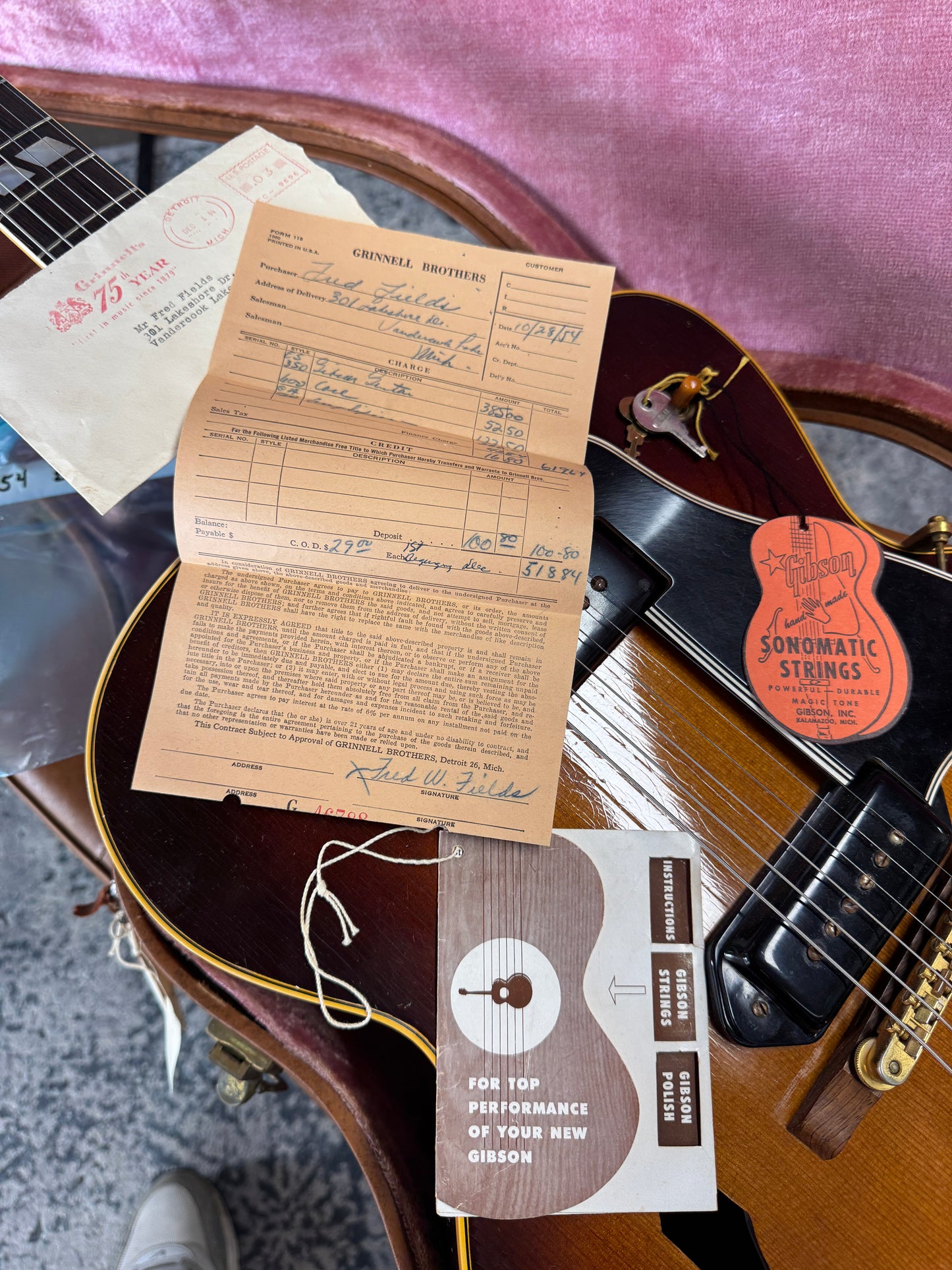 ES-350 Gibson 1954 Vintage