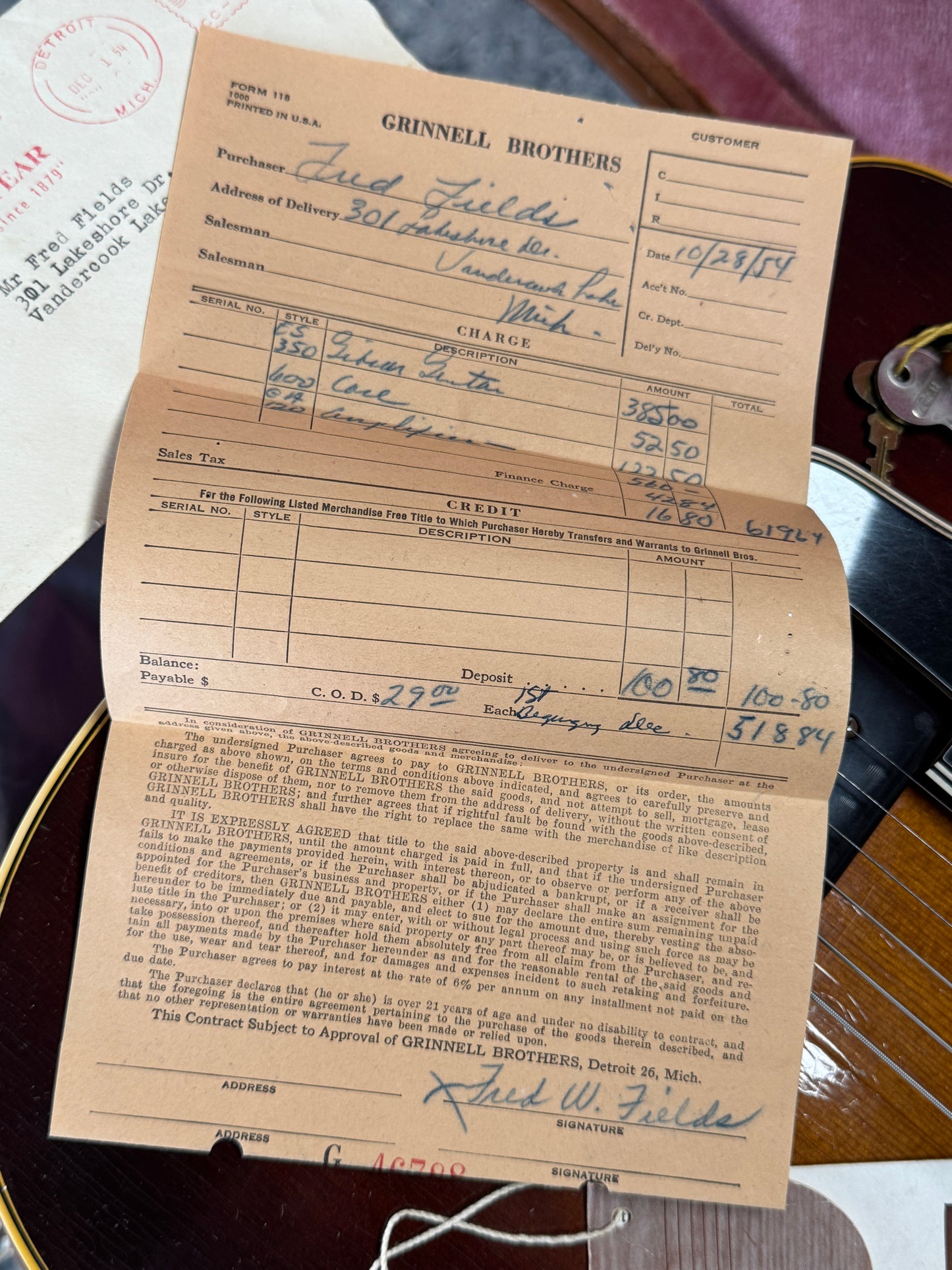 ES-350 Gibson 1954 Vintage