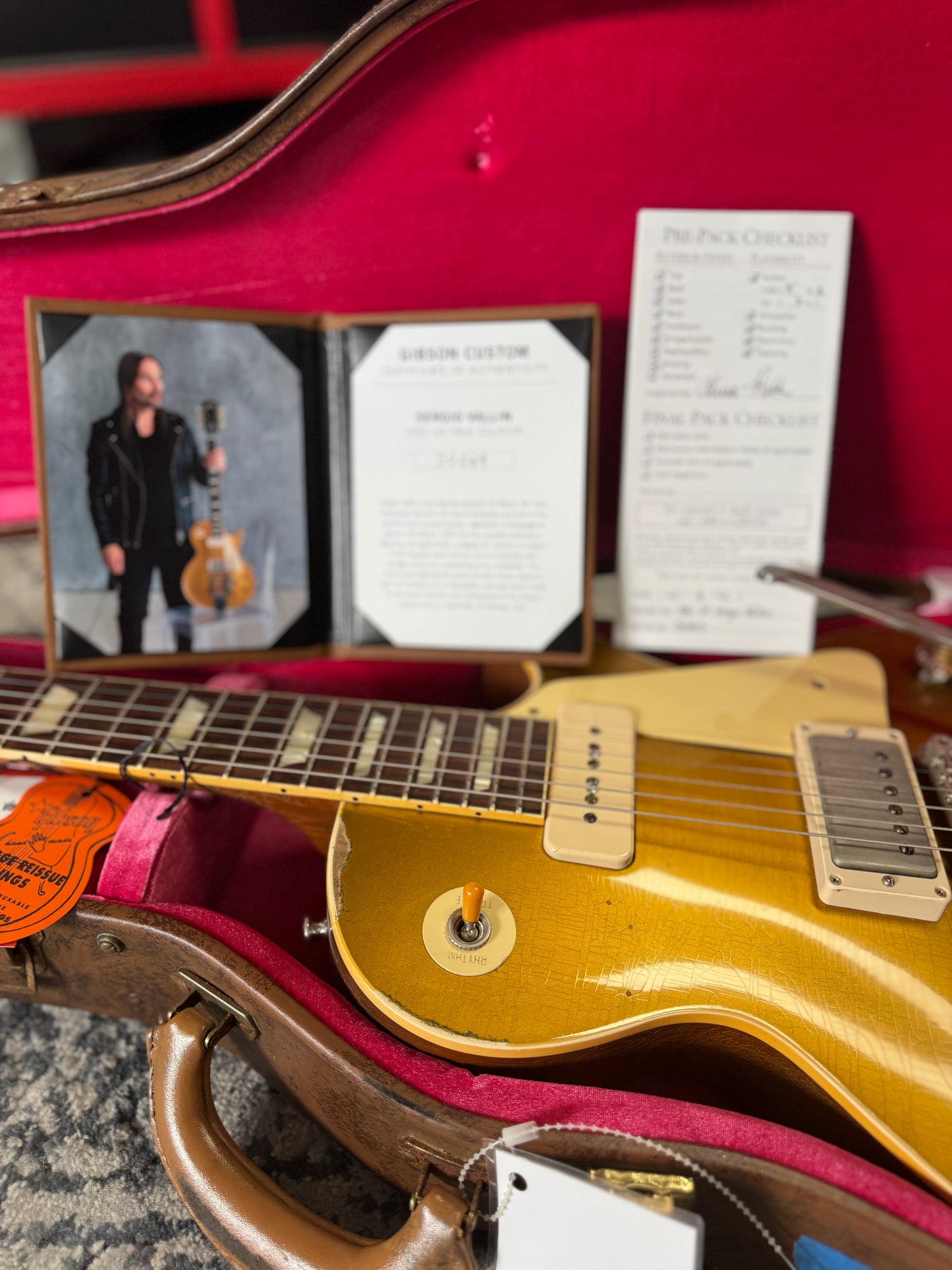 Sergio Vallin 1955 Les Paul Goldtop Limited Edition - 2022 Gibson Custom Shop