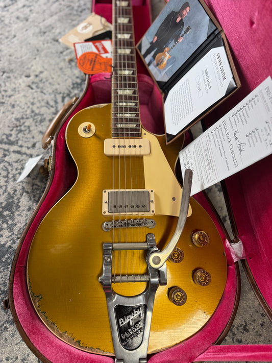 Sergio Vallin 1955 Les Paul Goldtop Limited Edition - 2022 Gibson Custom Shop