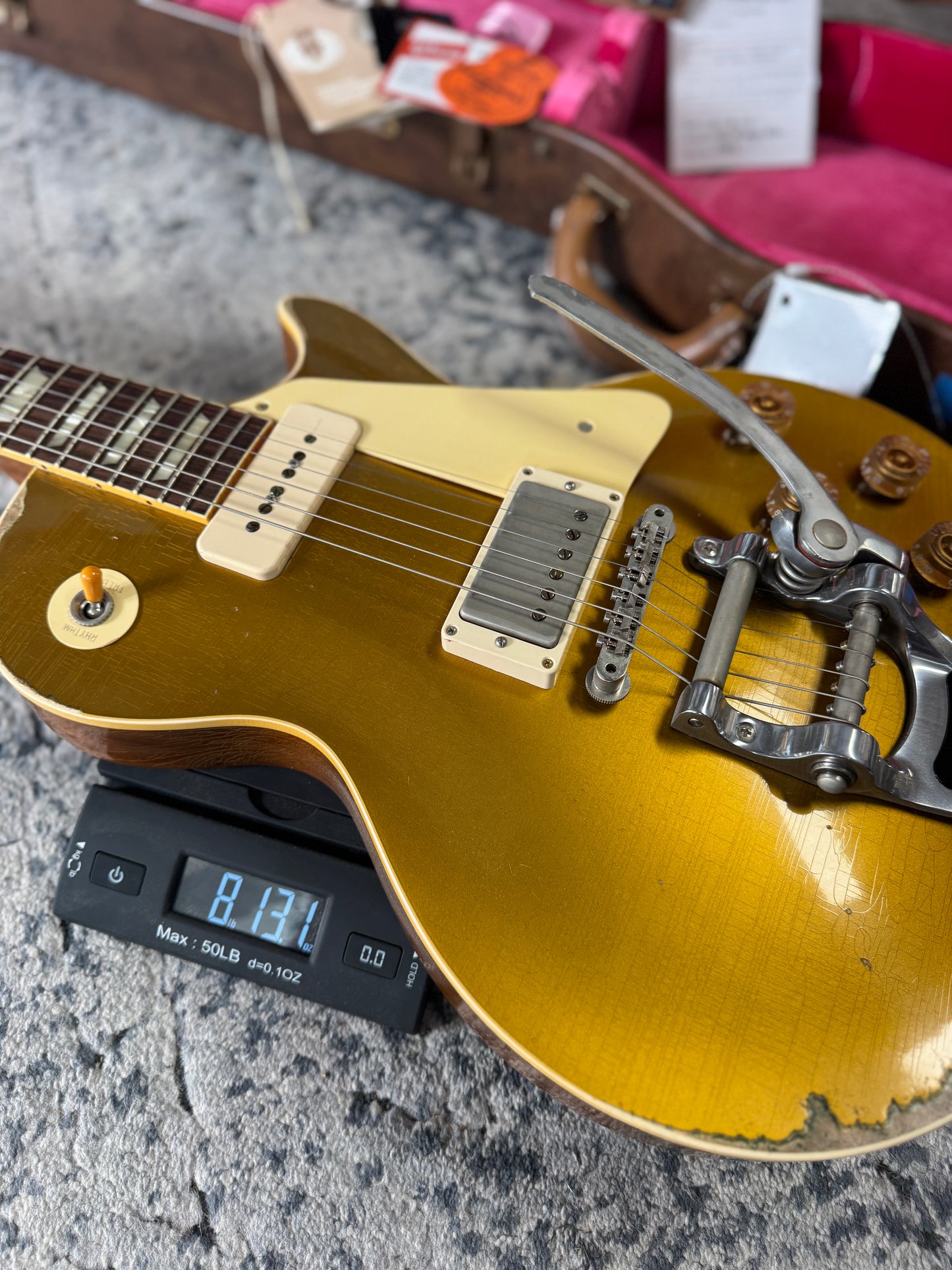 Sergio Vallin 1955 Les Paul Goldtop Limited Edition - 2022 Gibson Custom Shop