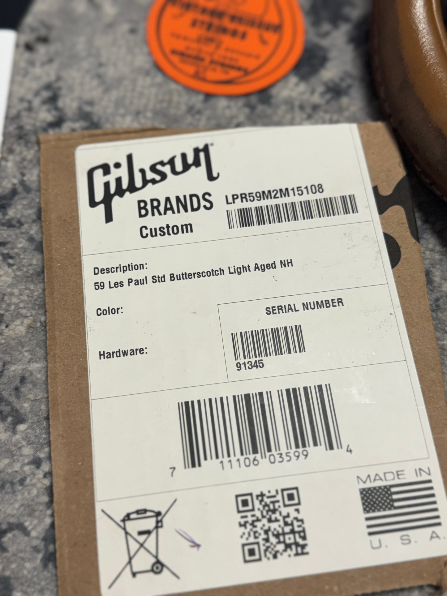 Gibson Les Paul Standard 59 Muprhy Lab Greeny Mod M2M