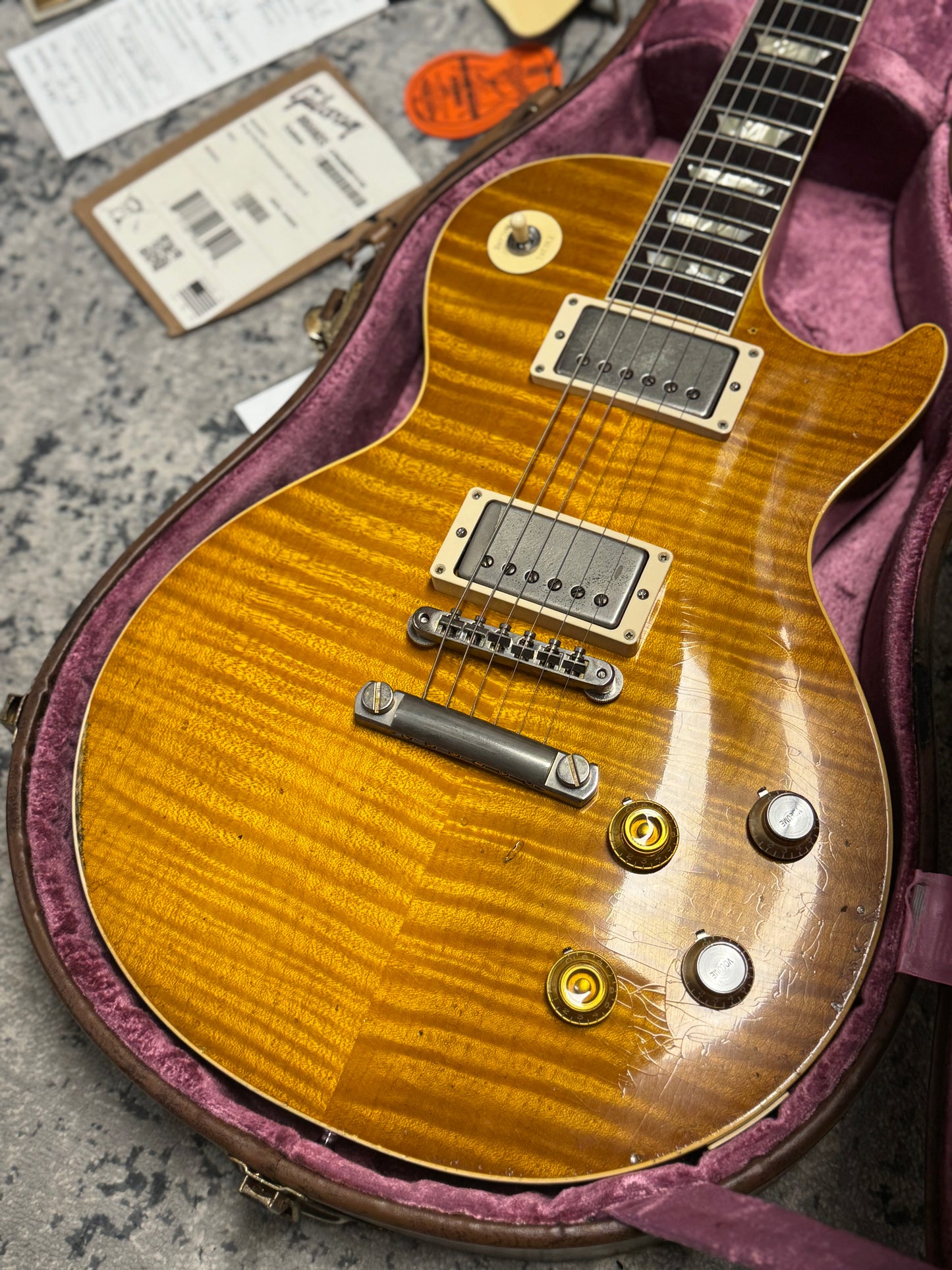 Gibson Les Paul Standard 59 Muprhy Lab Greeny Mod M2M
