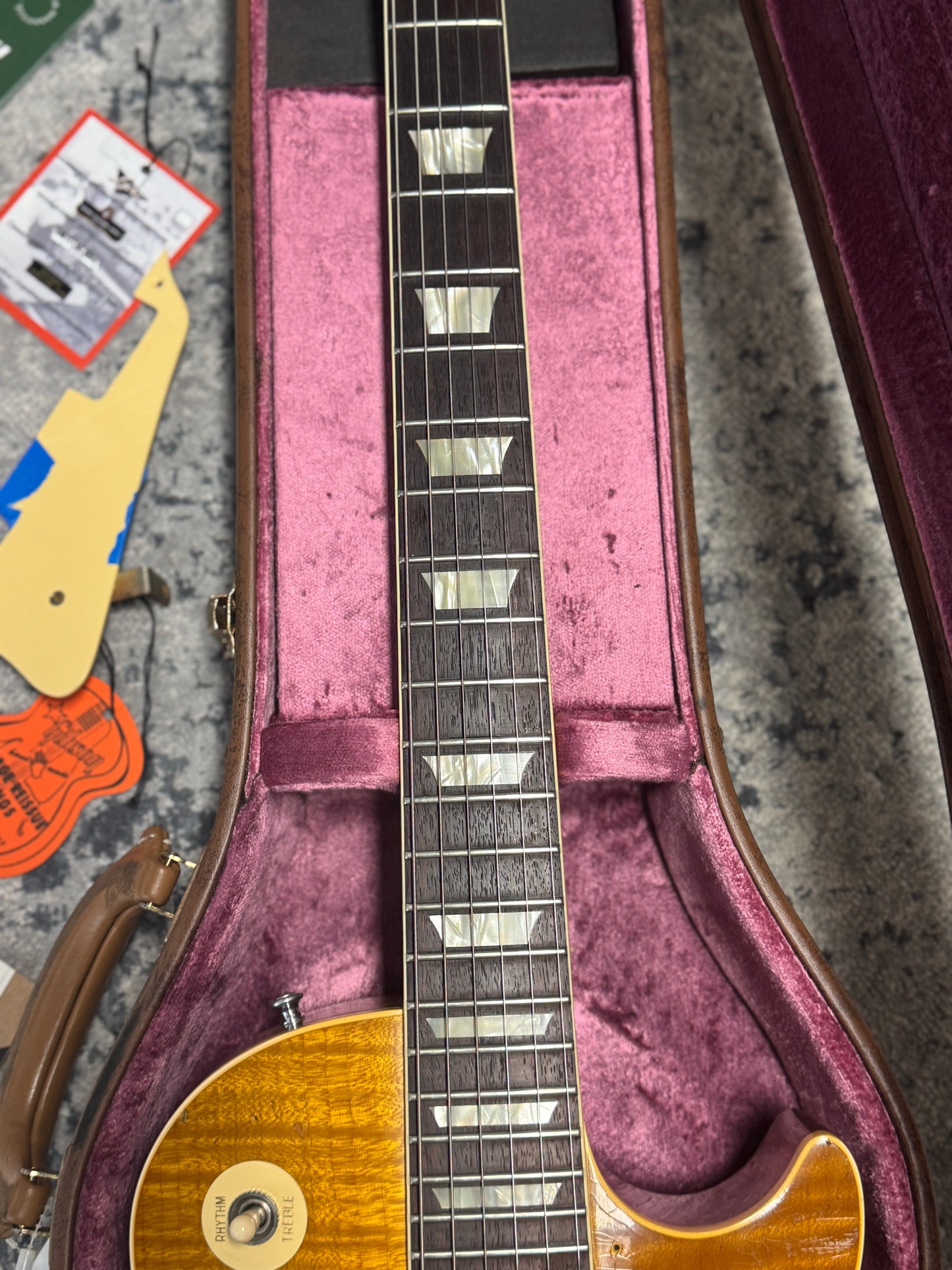 Gibson Les Paul Standard 59 Muprhy Lab Greeny Mod M2M
