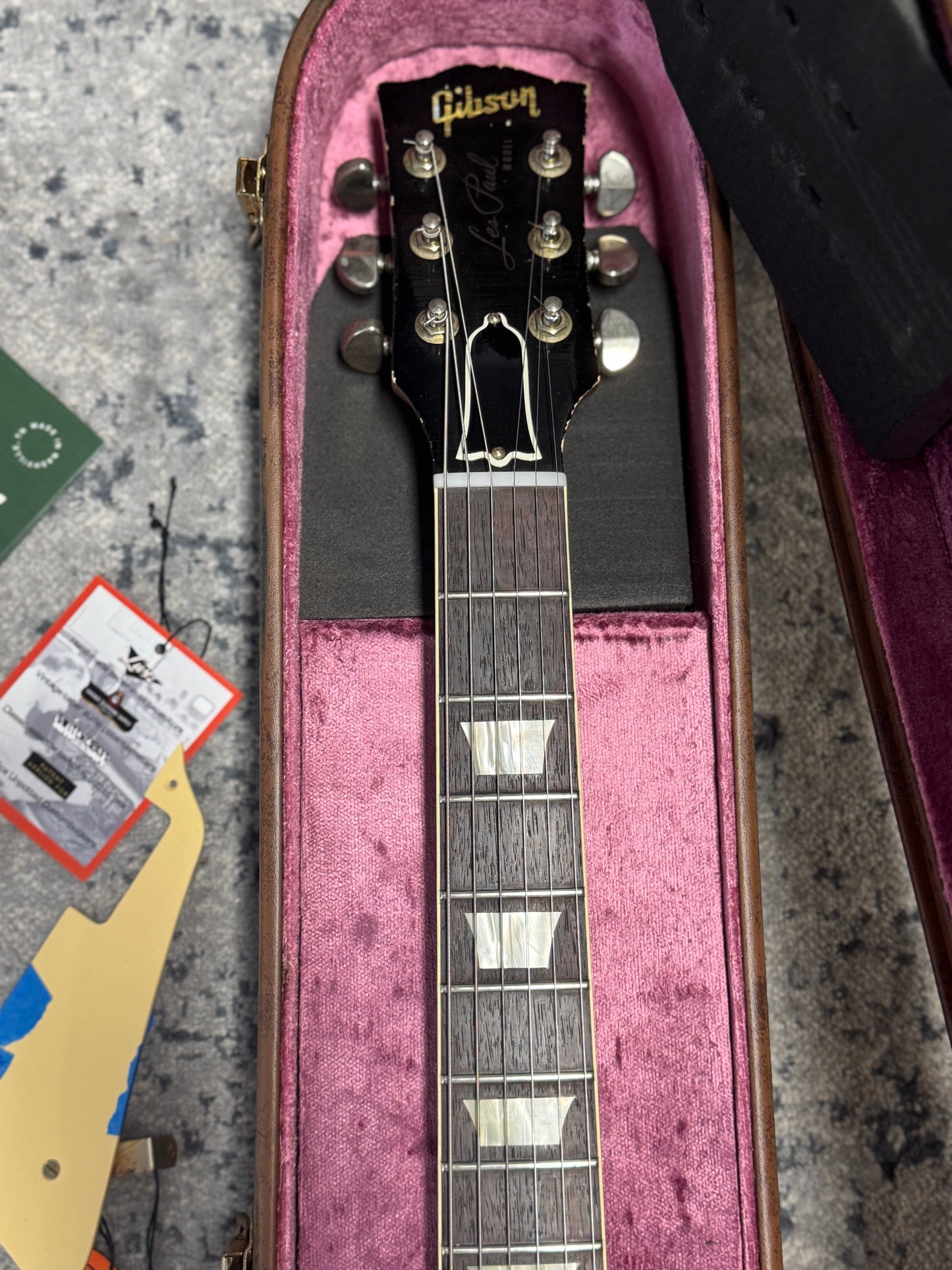 Gibson Les Paul Standard 59 Muprhy Lab Greeny Mod M2M