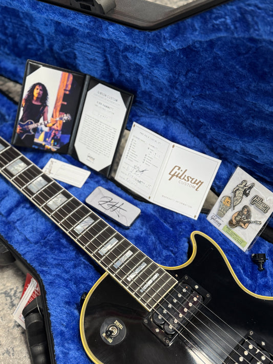 Gibson Custom Shop Murphy Lab Kirk Hammett '89 Les Paul Custom 2024 - Ebony #25 of 125 with Signed Wah!!!